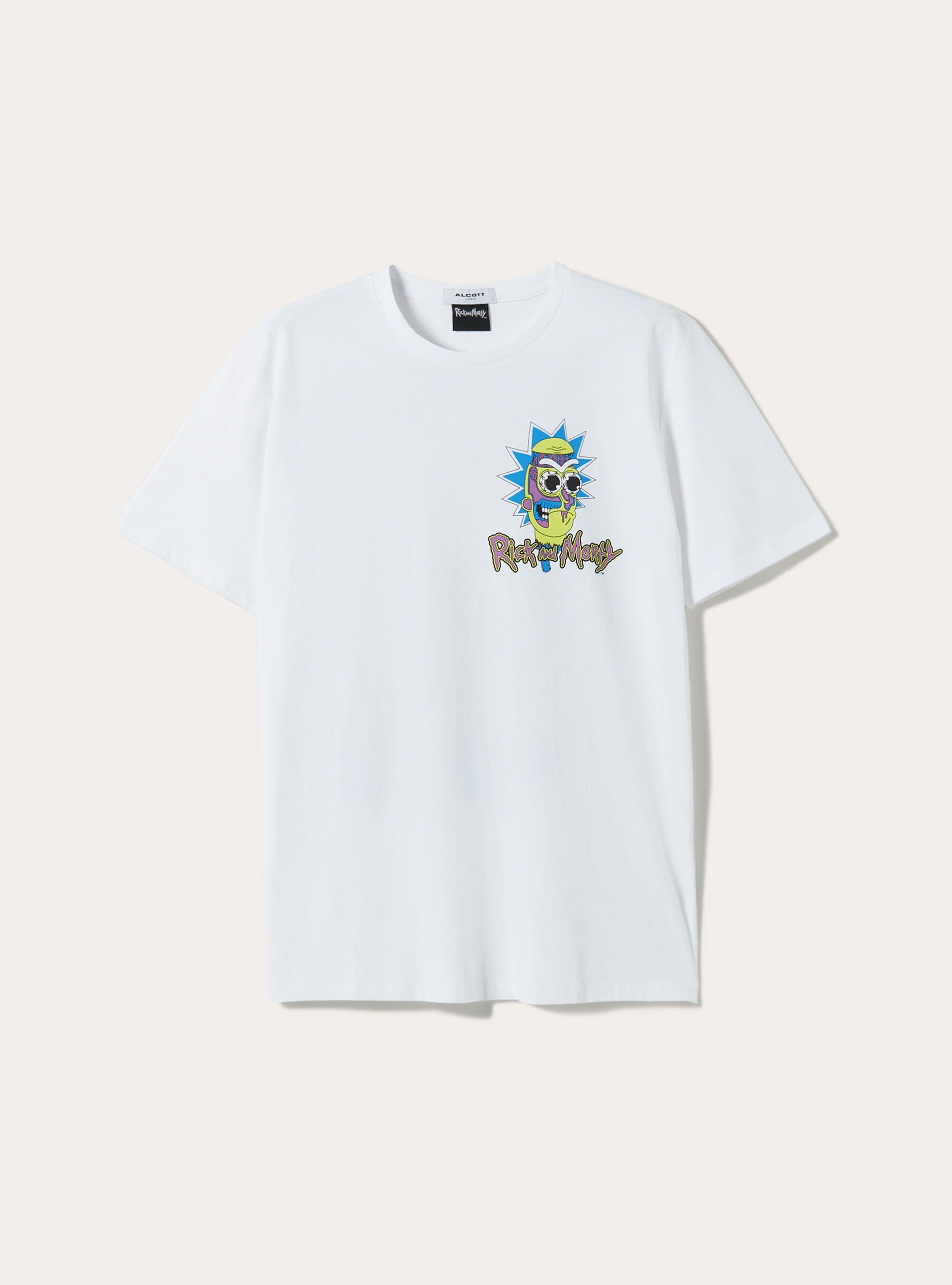Rick and Morty / Alcott T-shirt, WH3 WHITE