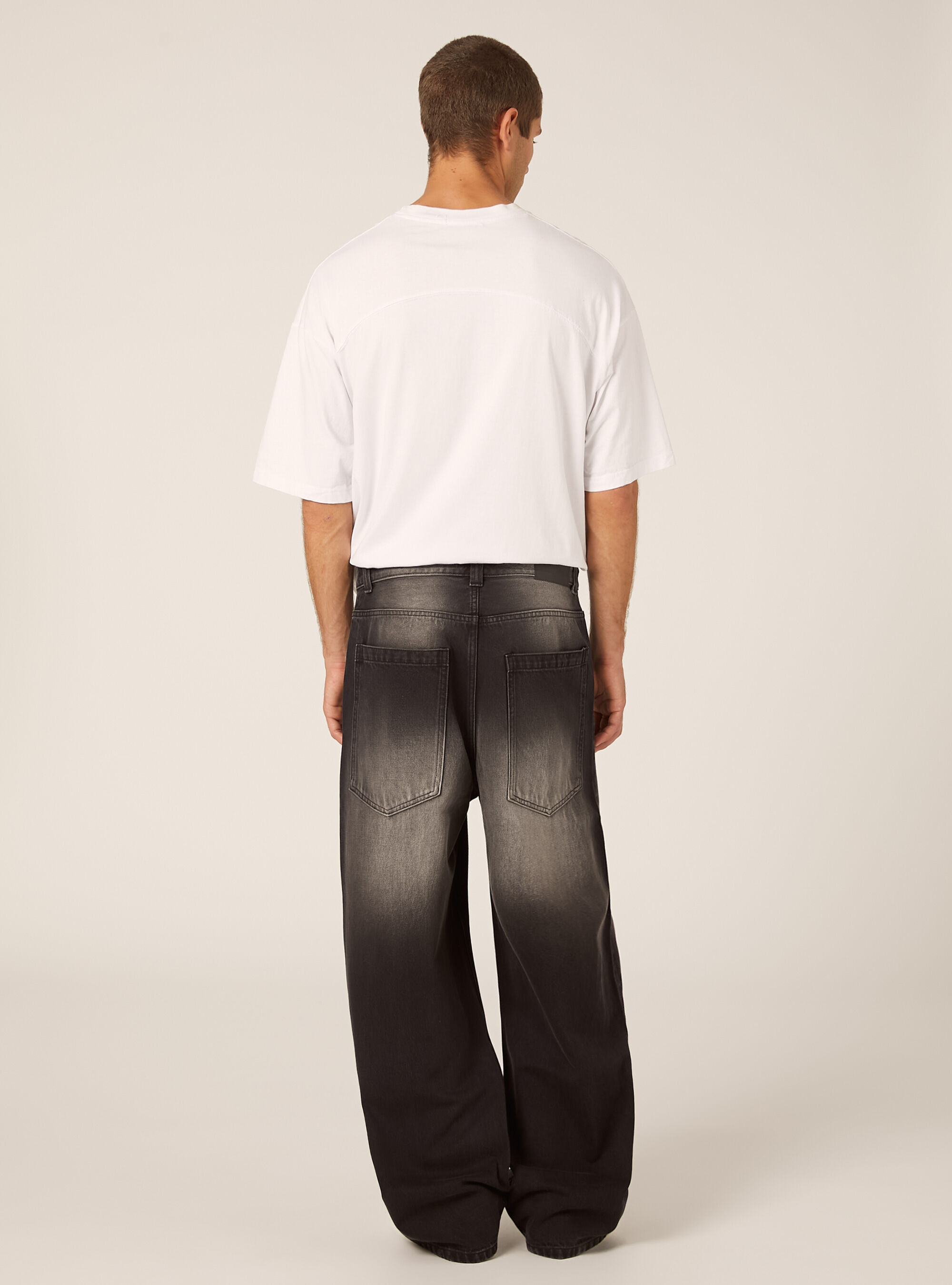 Vaqueros superbaggy, D000 BLACK