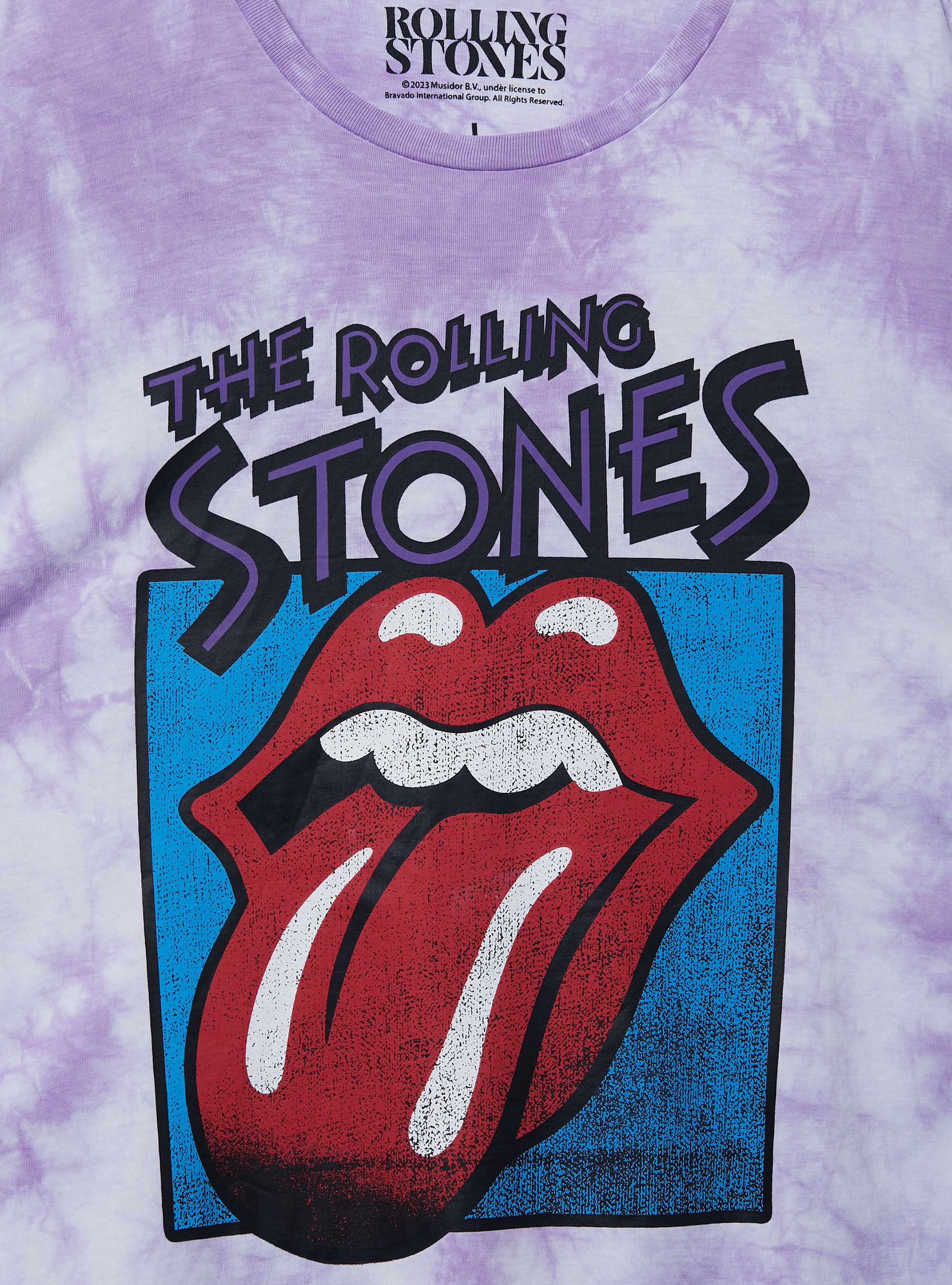 Maglietta Rolling Stones Alcott tie dye