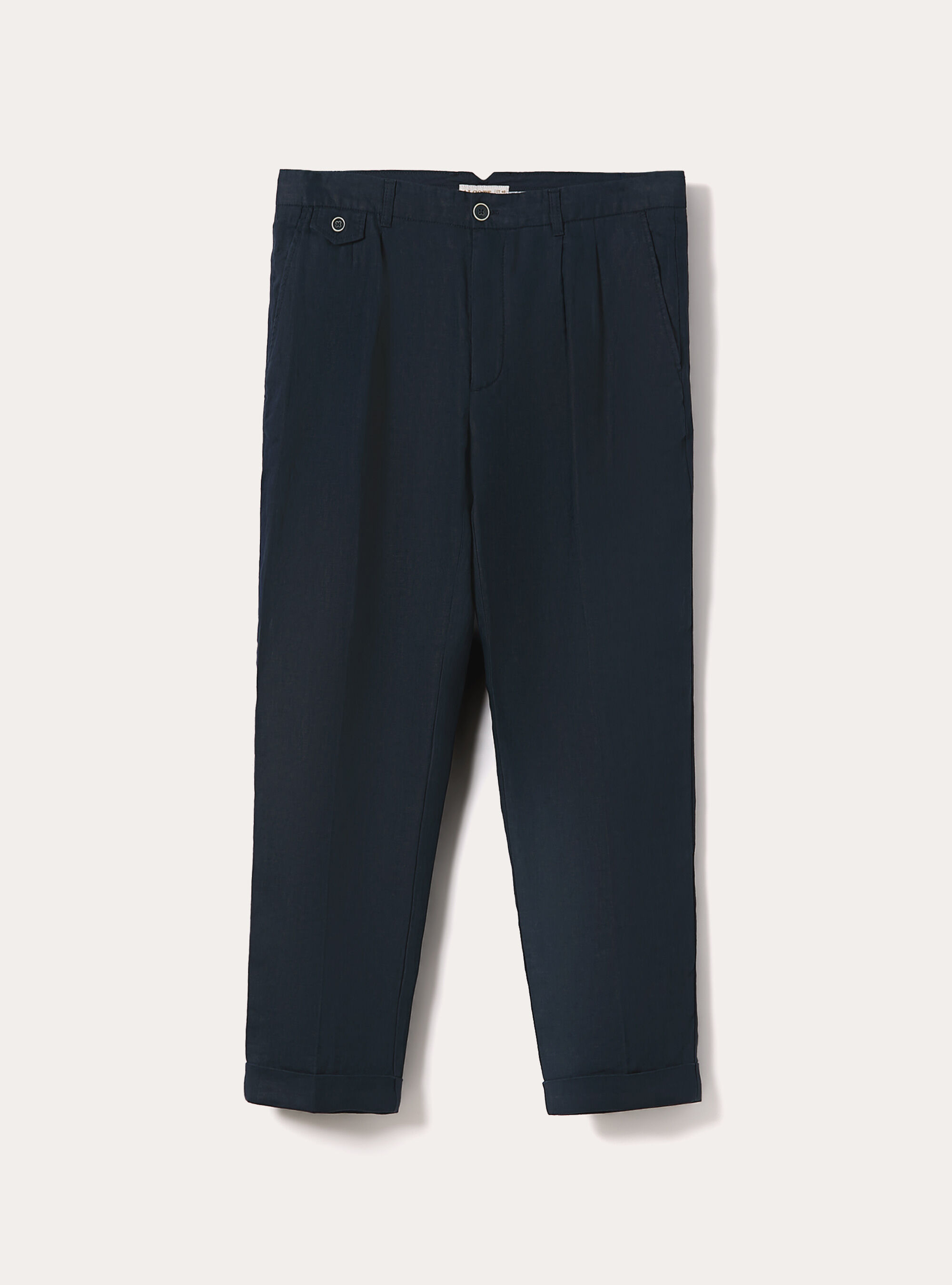 Chinos in lino, NA1 NAVY DARK