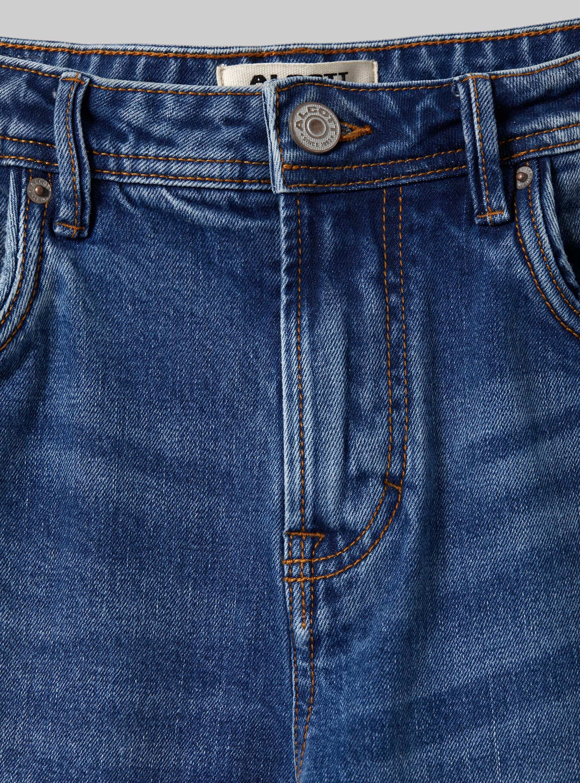 Vaqueros de algod&oacute;n Slim Fit, D003 MEDIUM BLUE