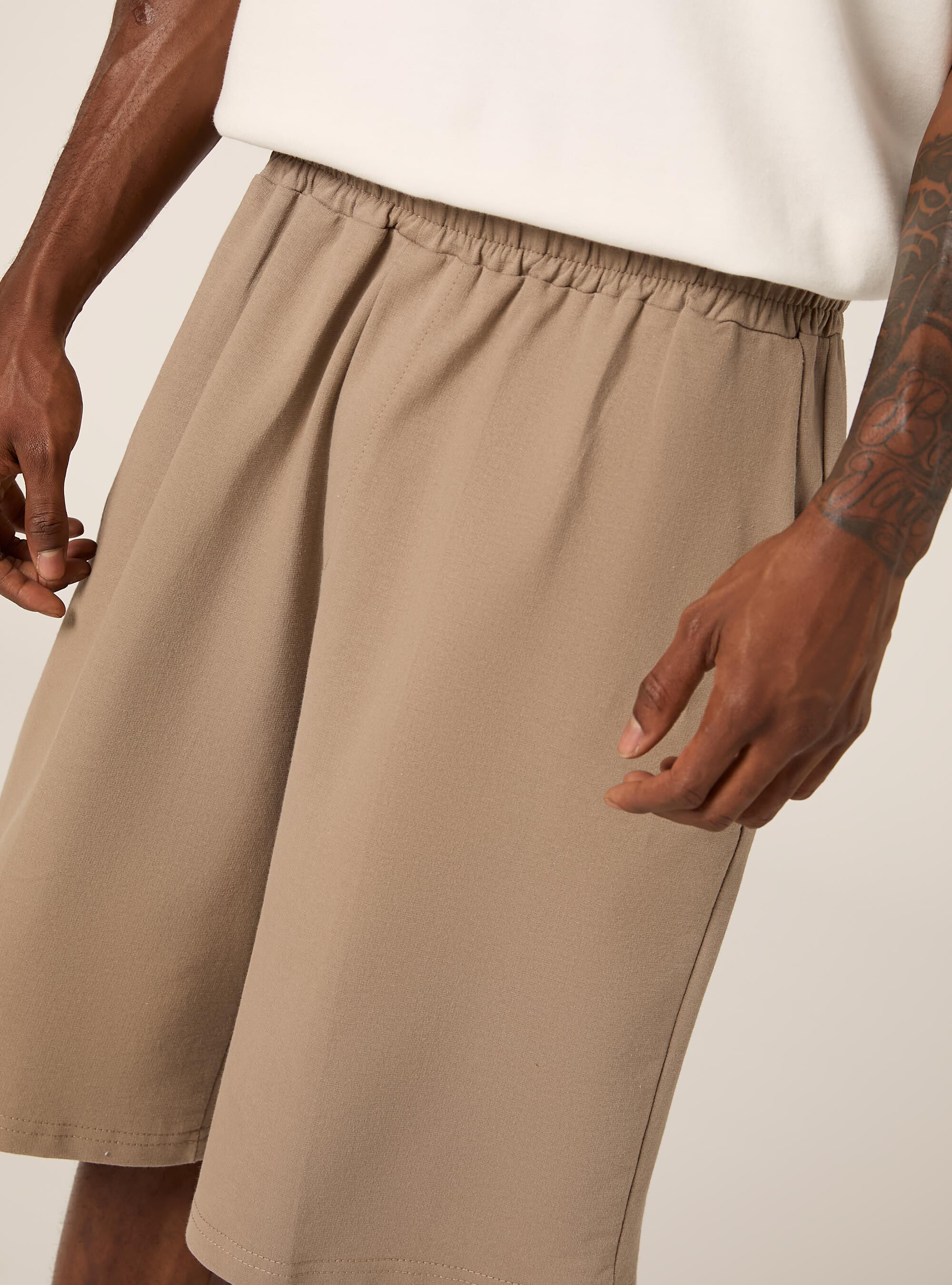 Loose Fit Bermuda Shorts, BR2 BROWN MEDIUM