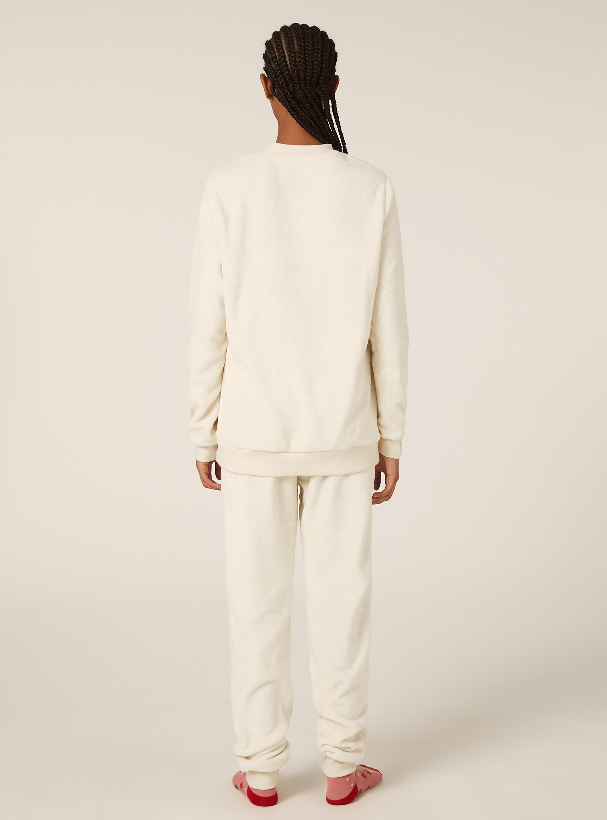 Pigiama Christmas Collection soft touch, WH1 OFF WHITE