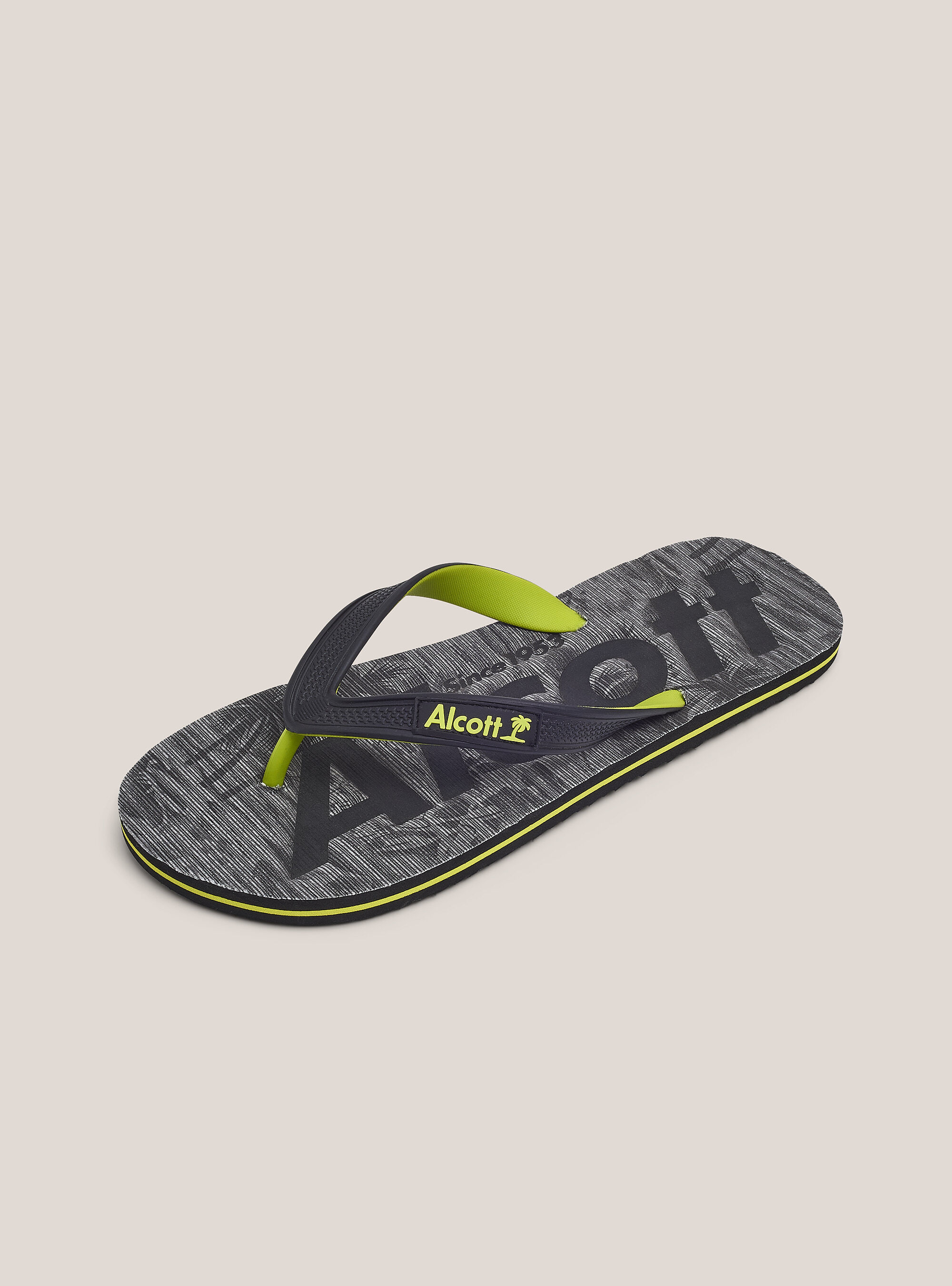 Infradito con logo