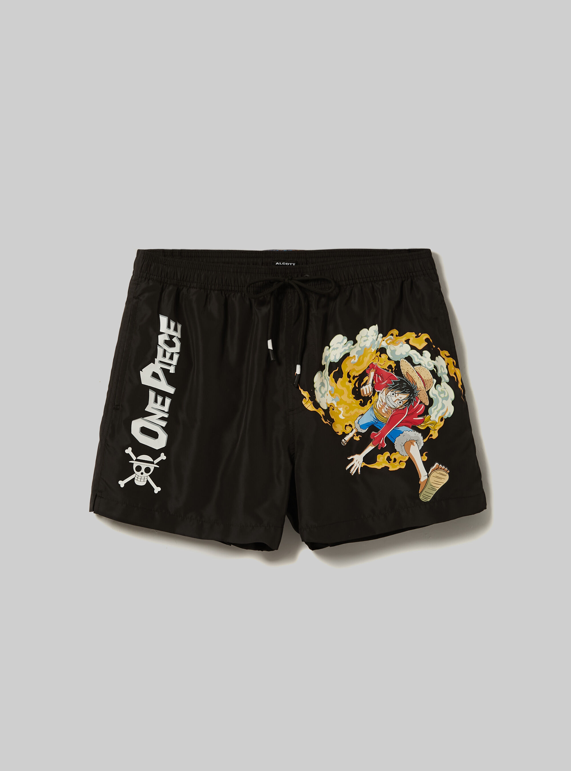 One piece top with board shorts