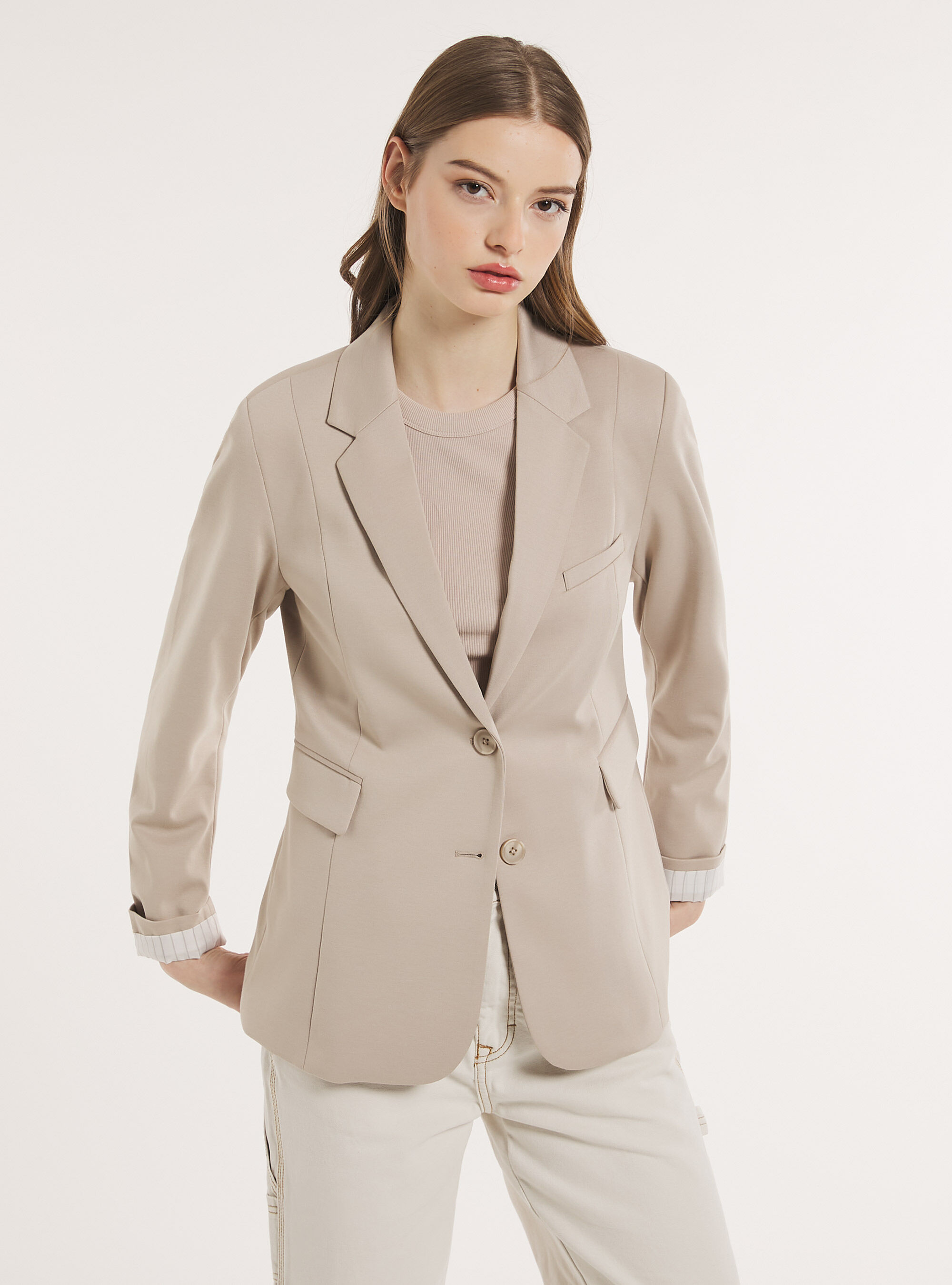 Jersey blazer