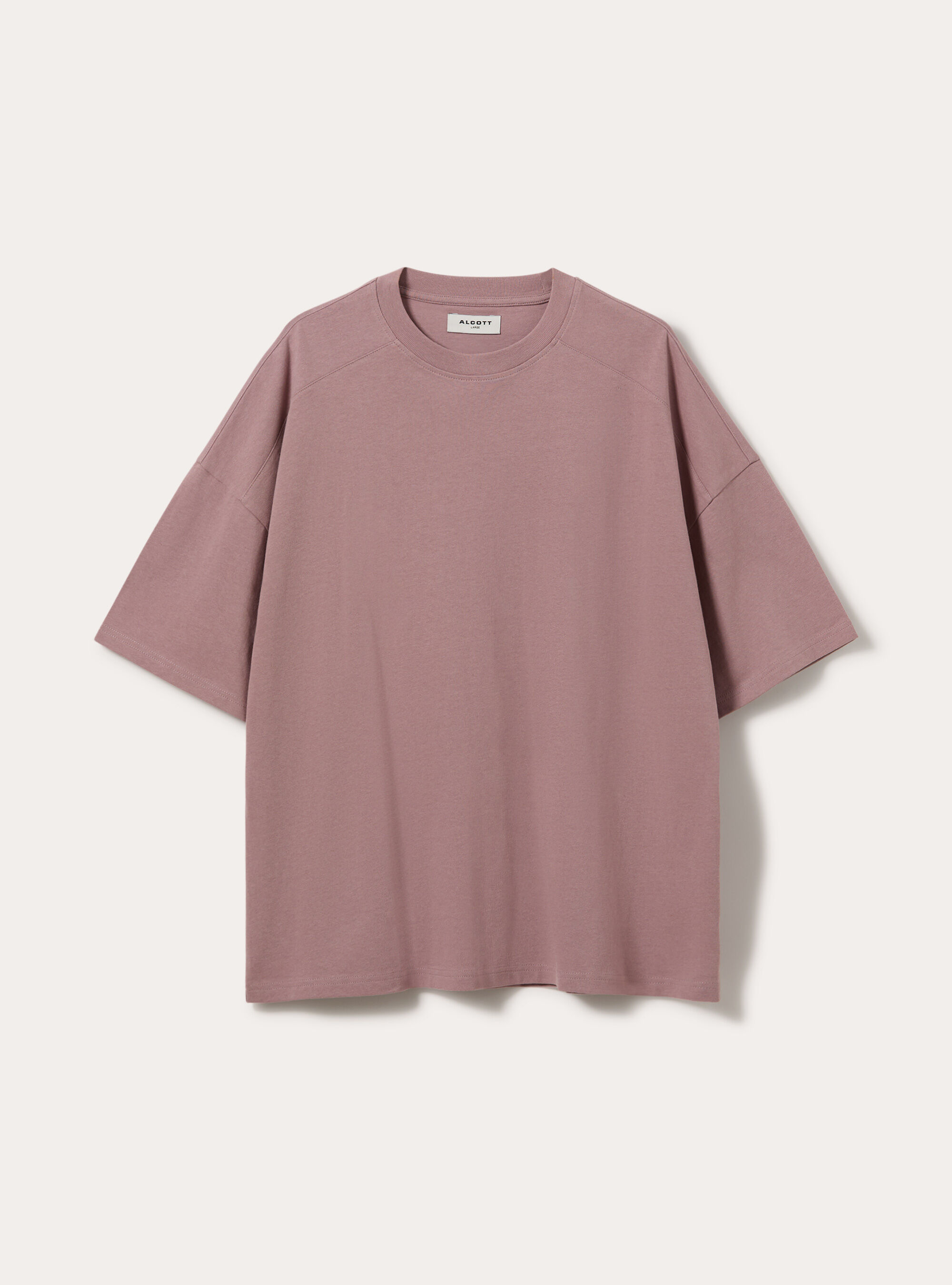T-shirt coupe boxy &agrave; manches courtes et &eacute;paules tombantes, PK2 PINK MEDIUM