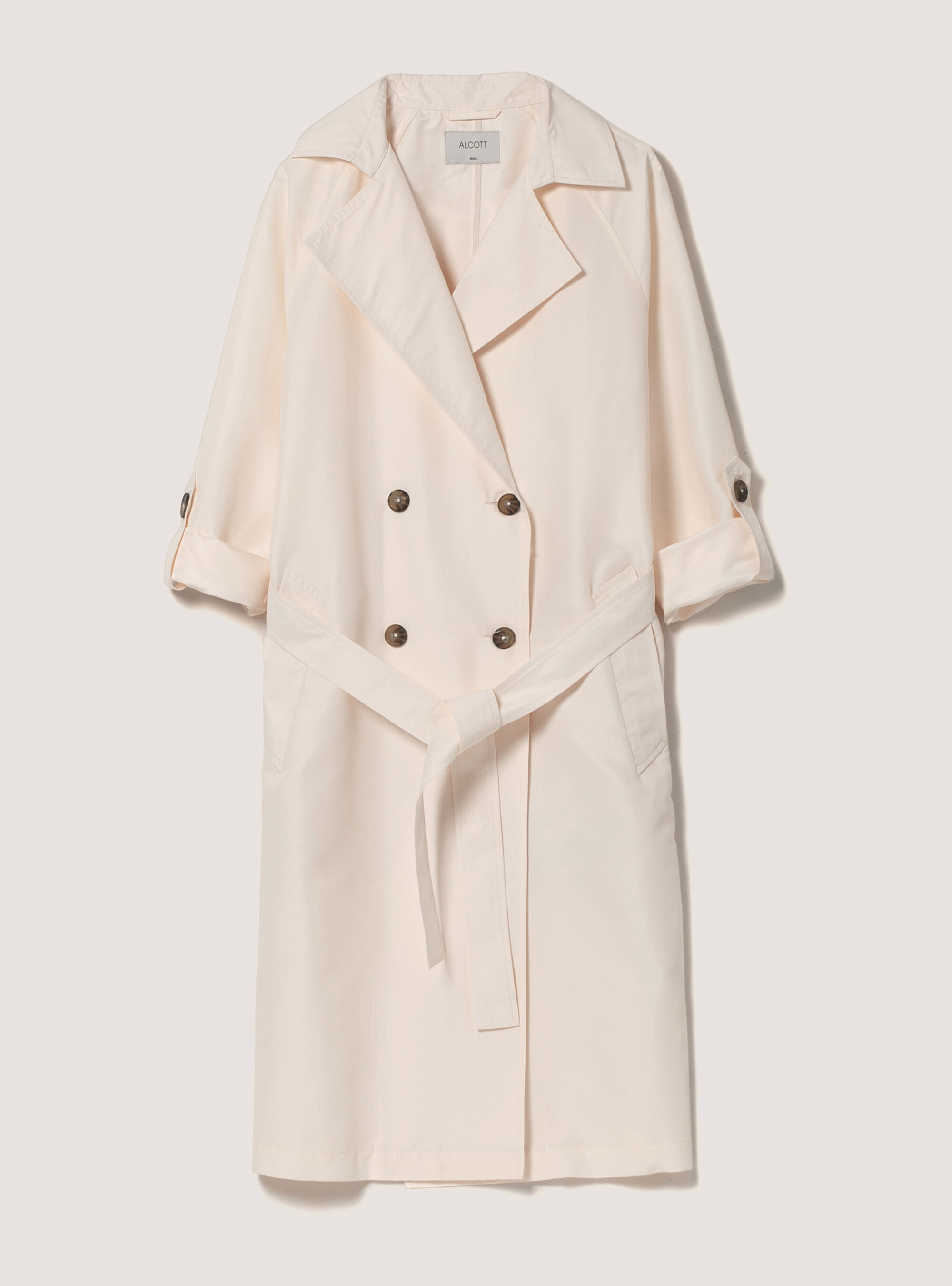 Long coat with buttons hotsell
