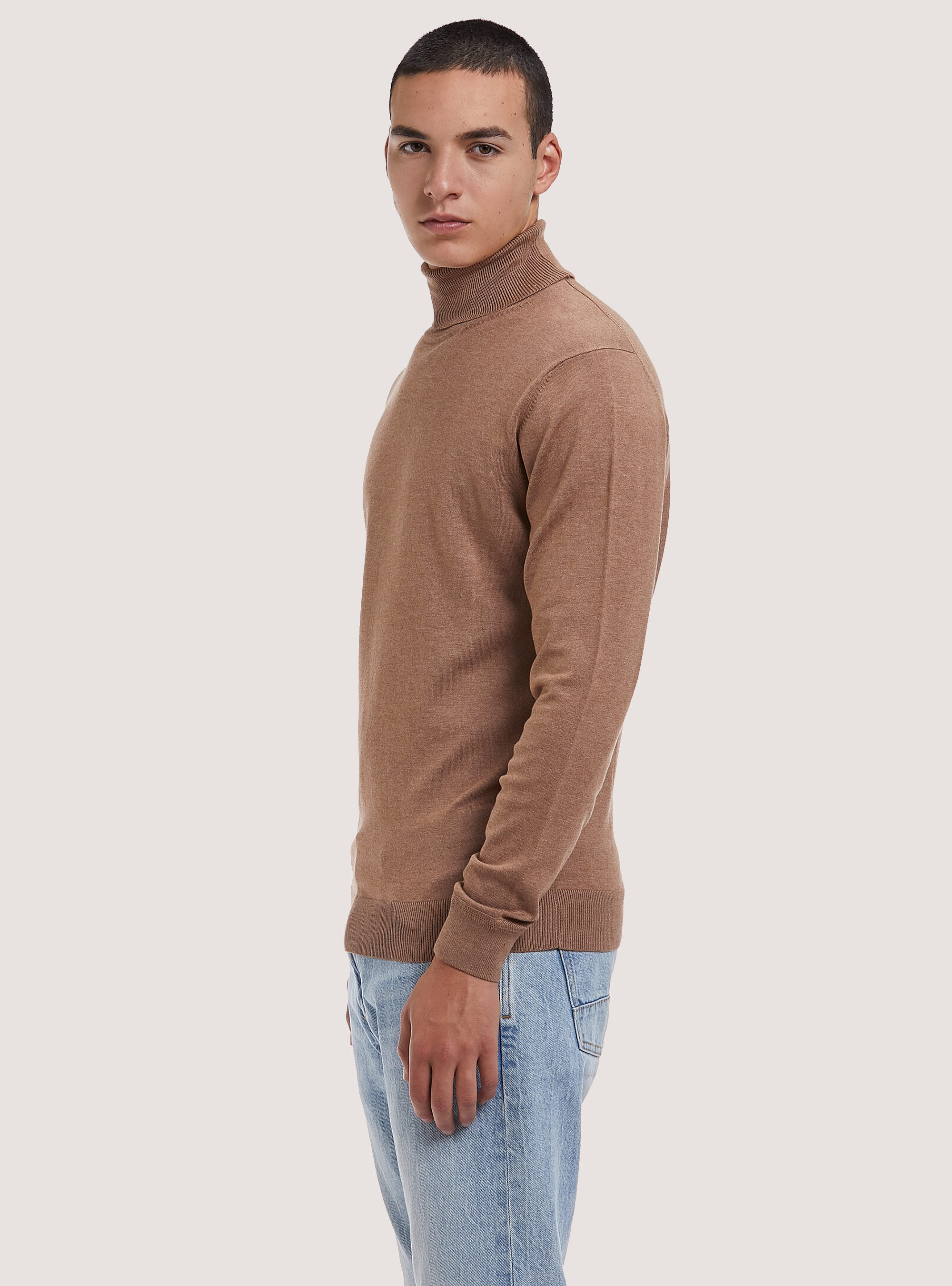Coloured turtlenecks top