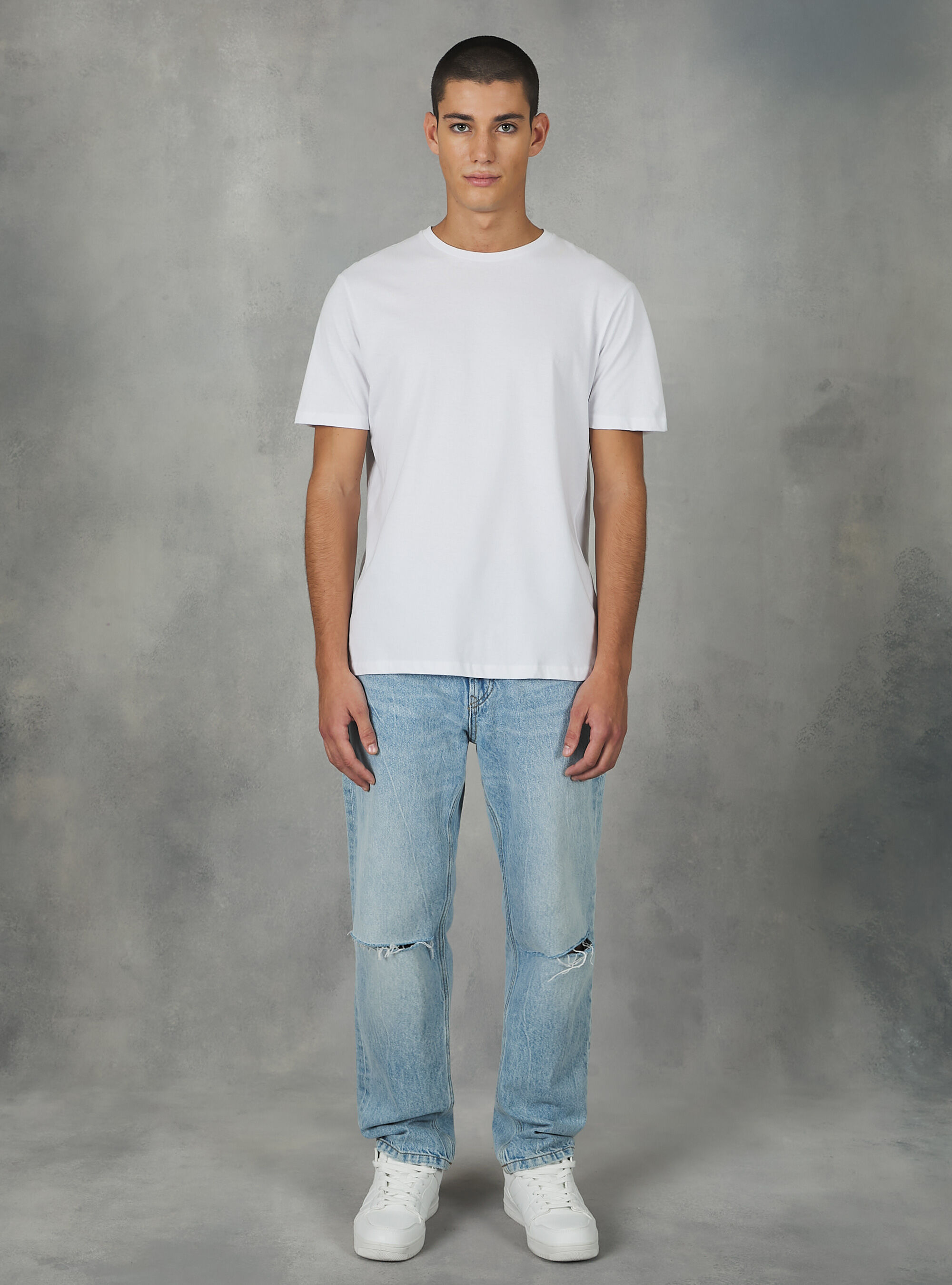 Jeans straight uomo sales