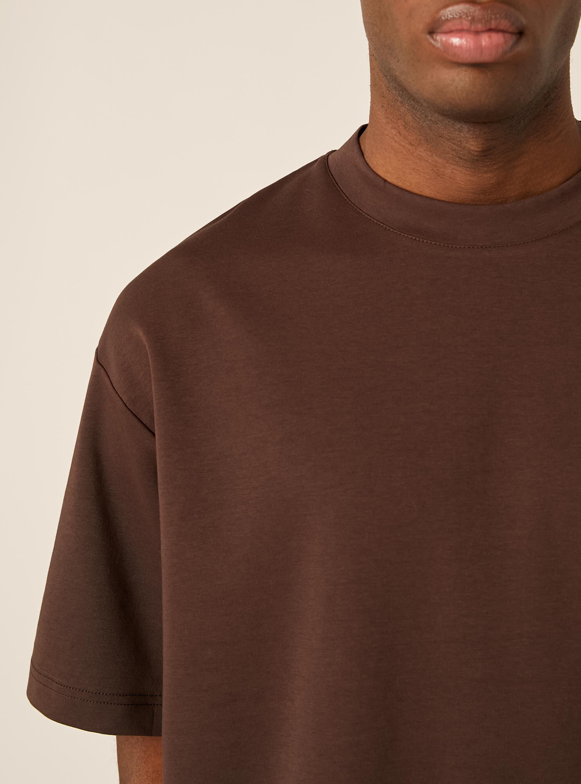AIRes jersey T-shirt, BR1 BROWN DARK