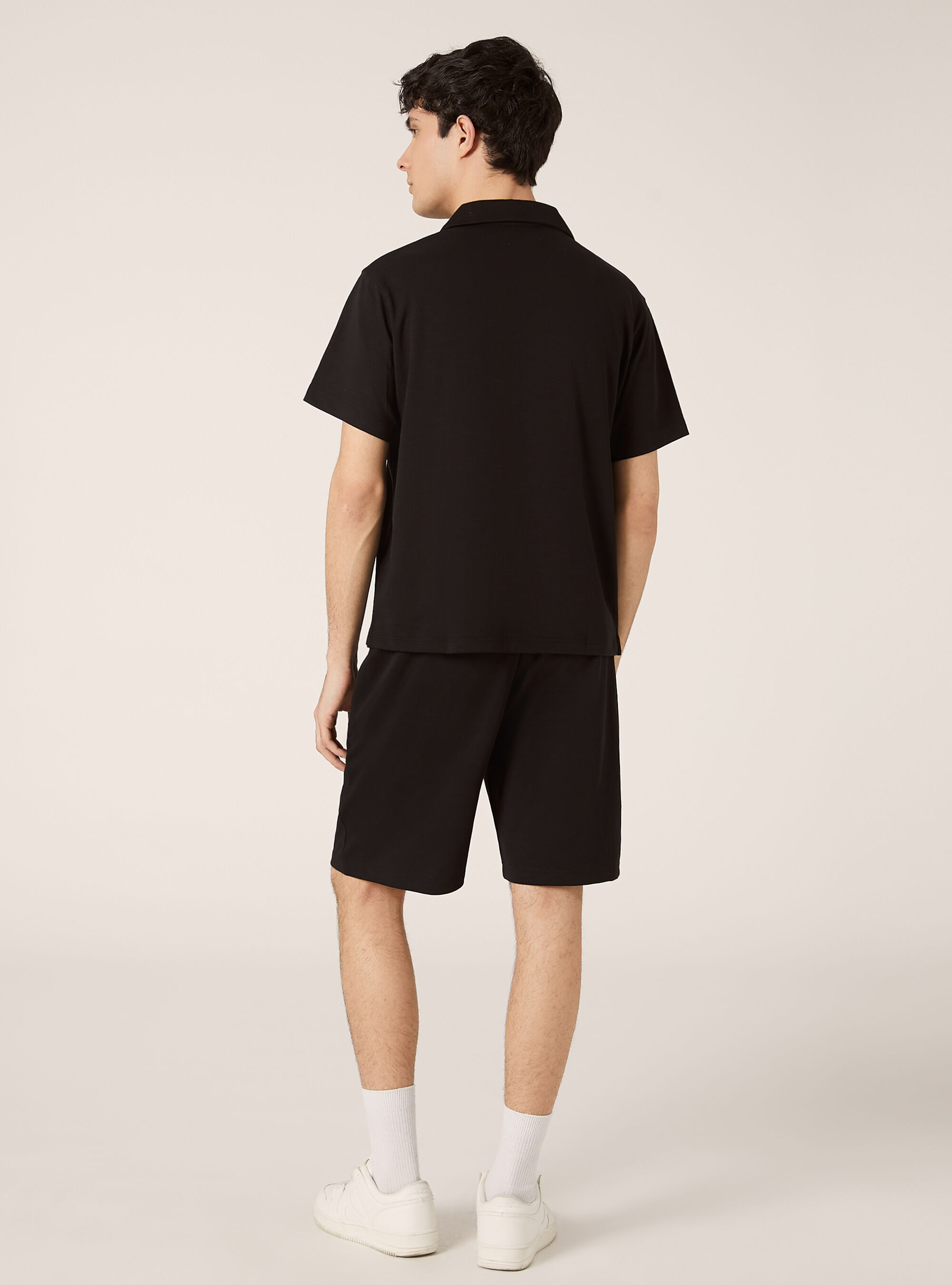 Chemise en jersey AIRes, BK1 BLACK