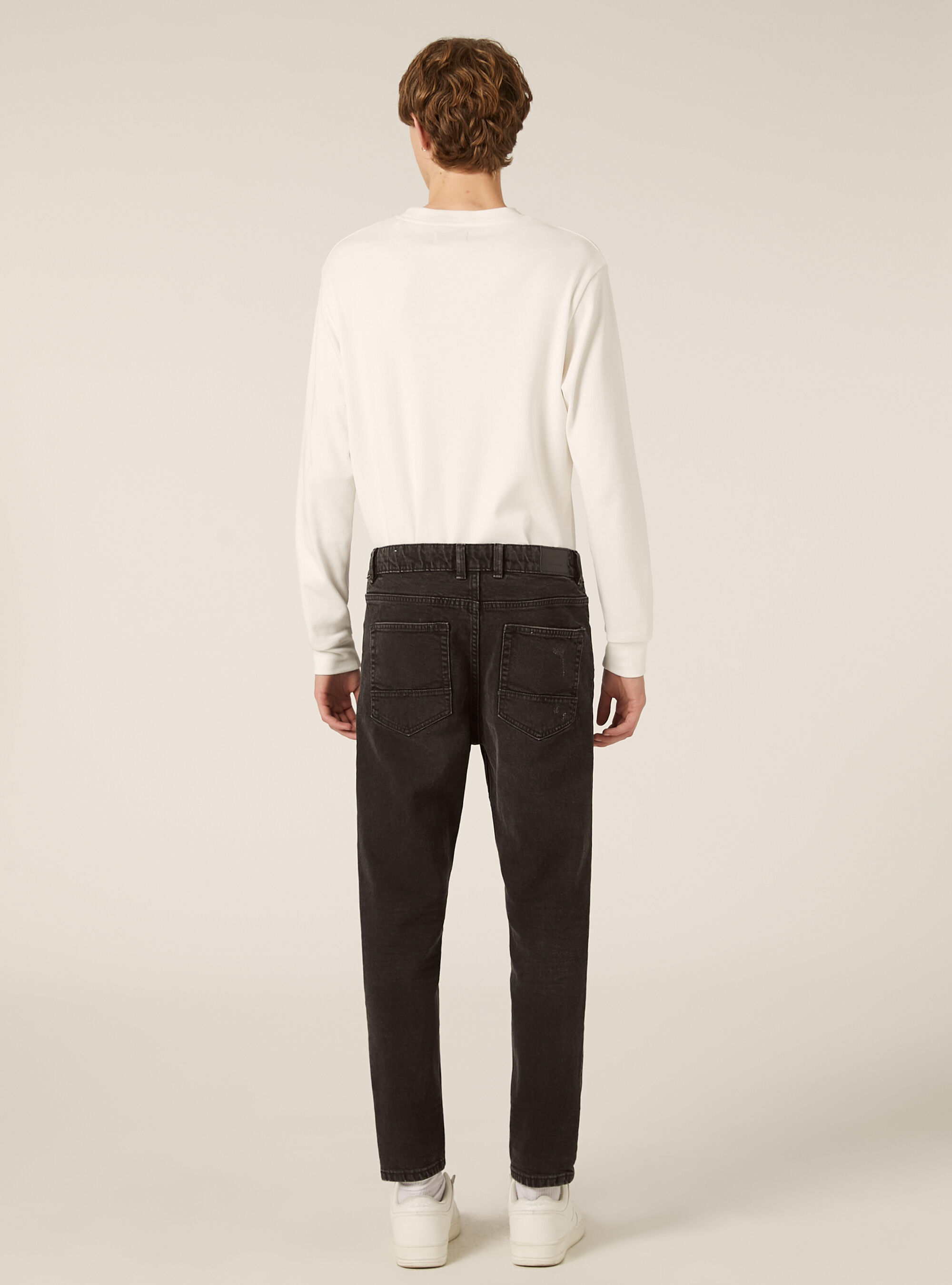 Cinque tasche tinto capo, BK1 BLACK