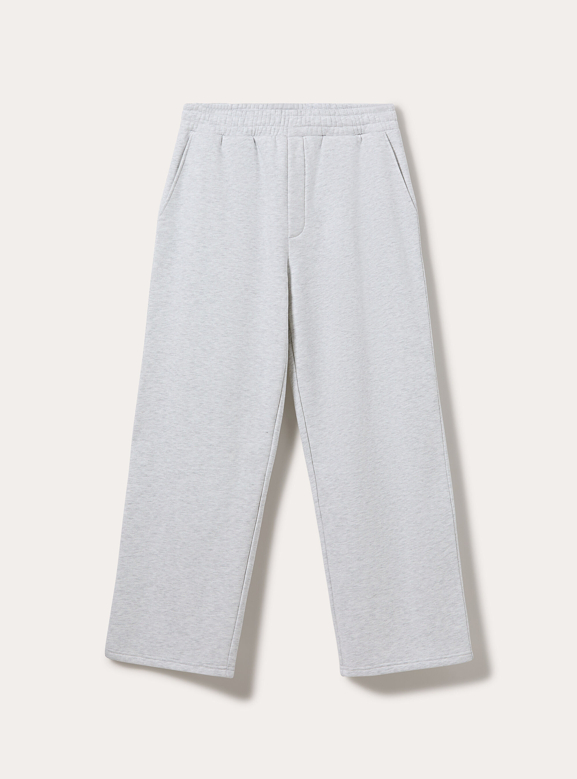 Pantaloni loose in felpa, MGY3 GREY MEL LIGHT
