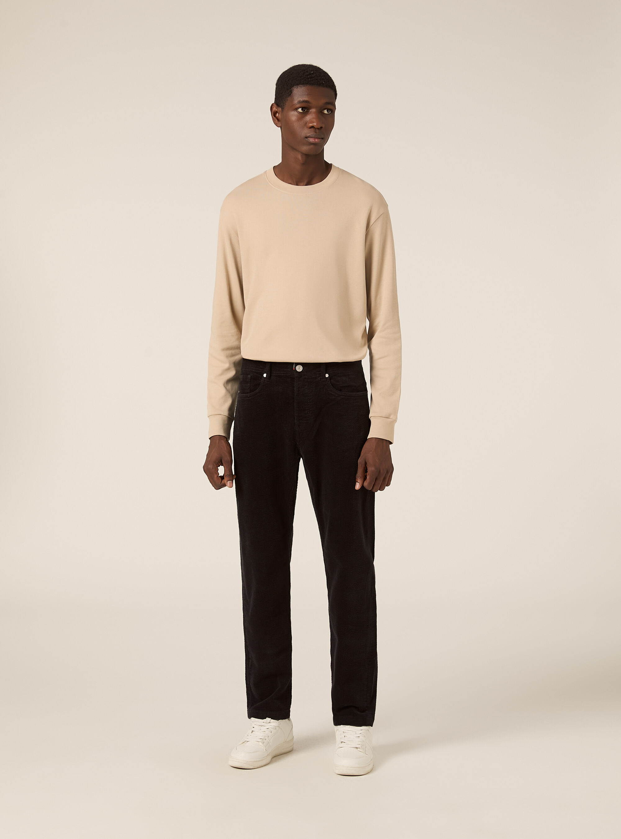 Pantaloni in velluto a costine skinny fit