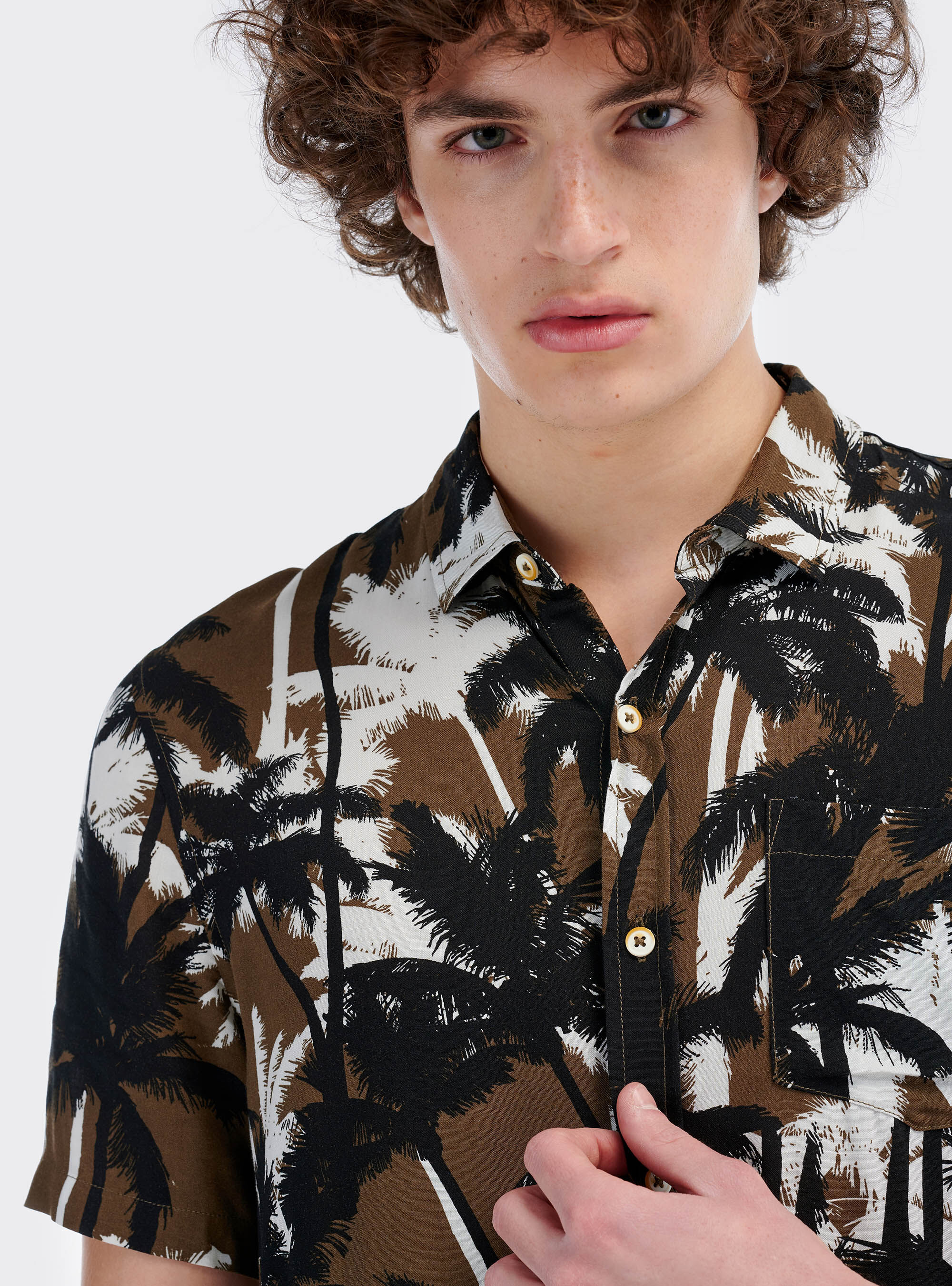 Camicia palme cheap