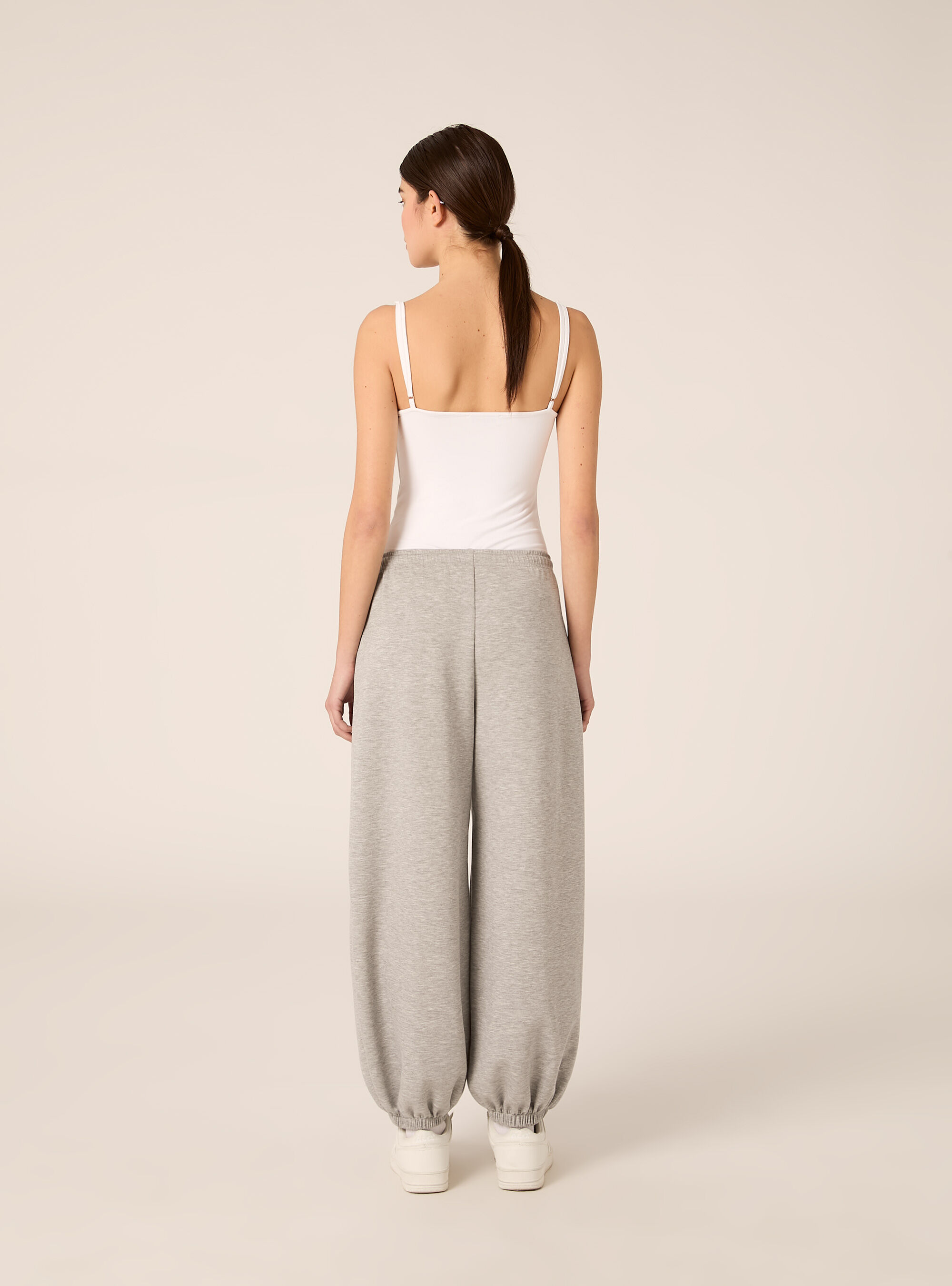 Jogger baloon modal, GRIGIO CHIARO MELANGE