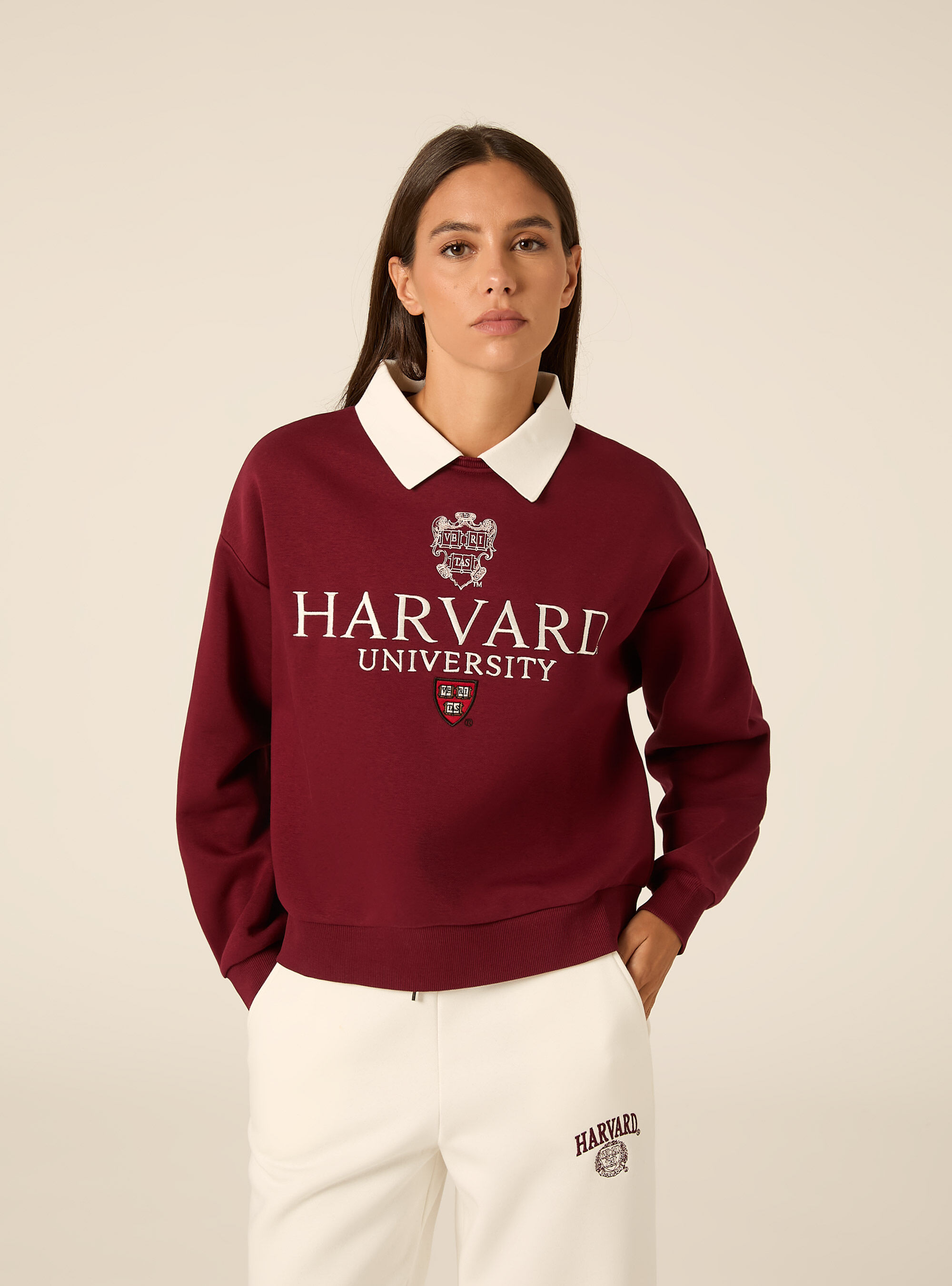 Sweat avec col Harvard / Alcott