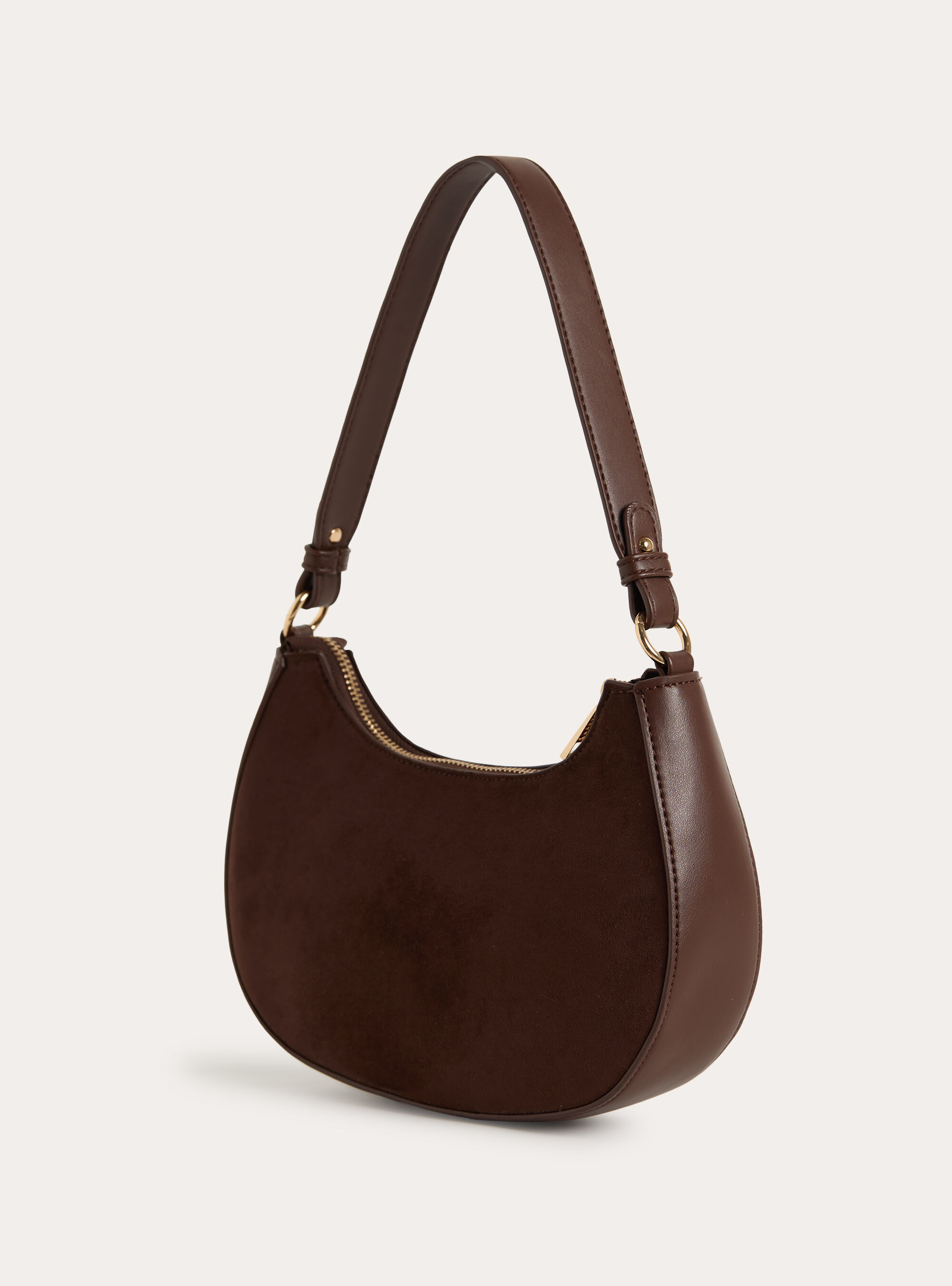 Half-moon shoulder bag