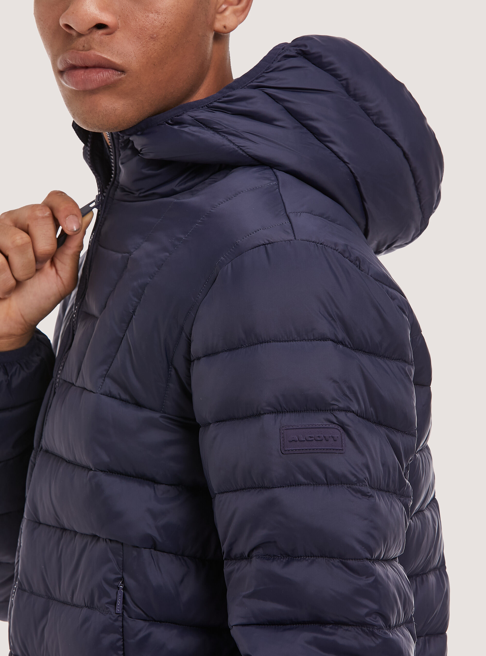 Jacket with recycled padding, NA2 NAVY MEDIUM