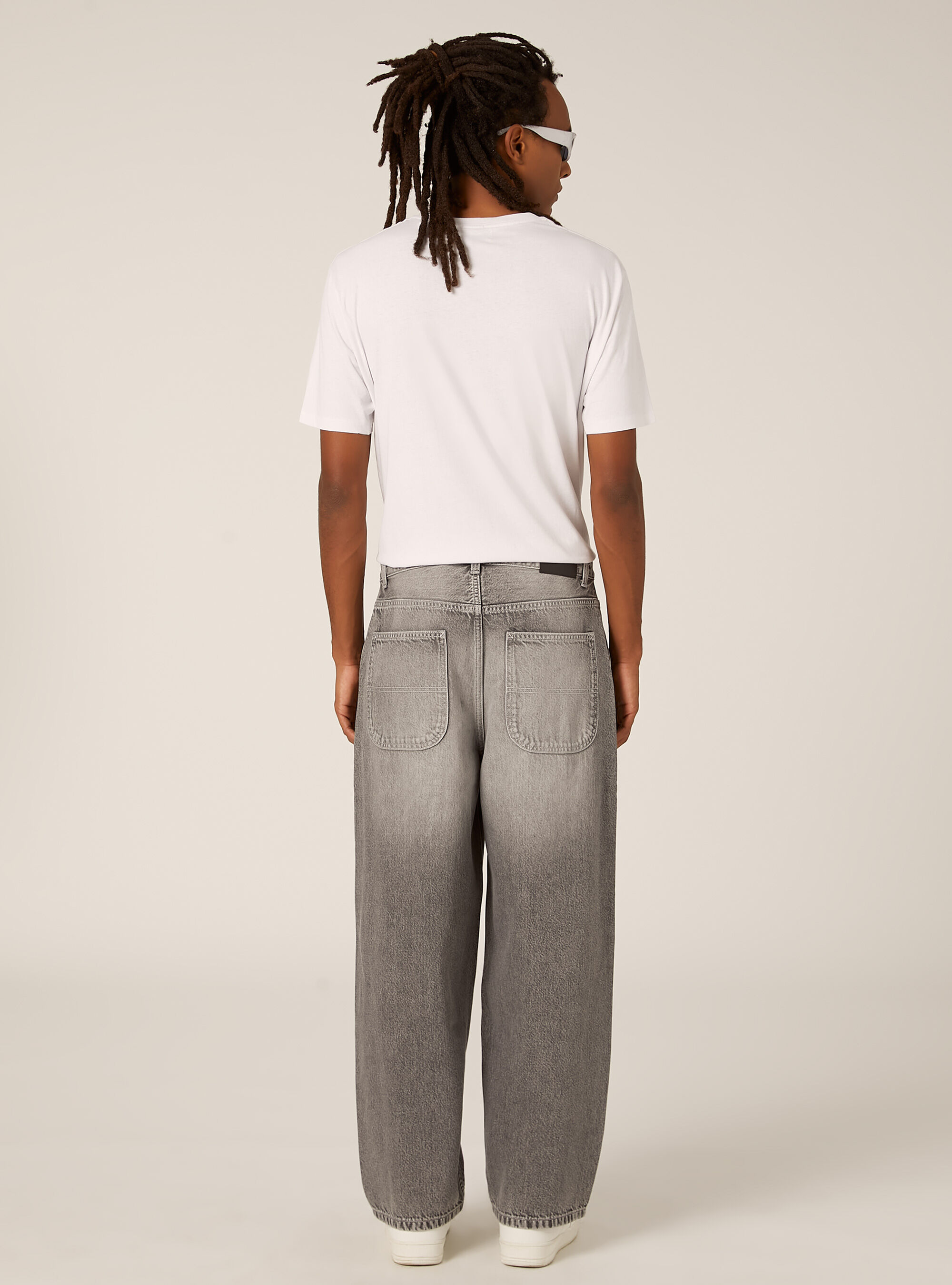 Baggy fit skater jeans, D00G GREY