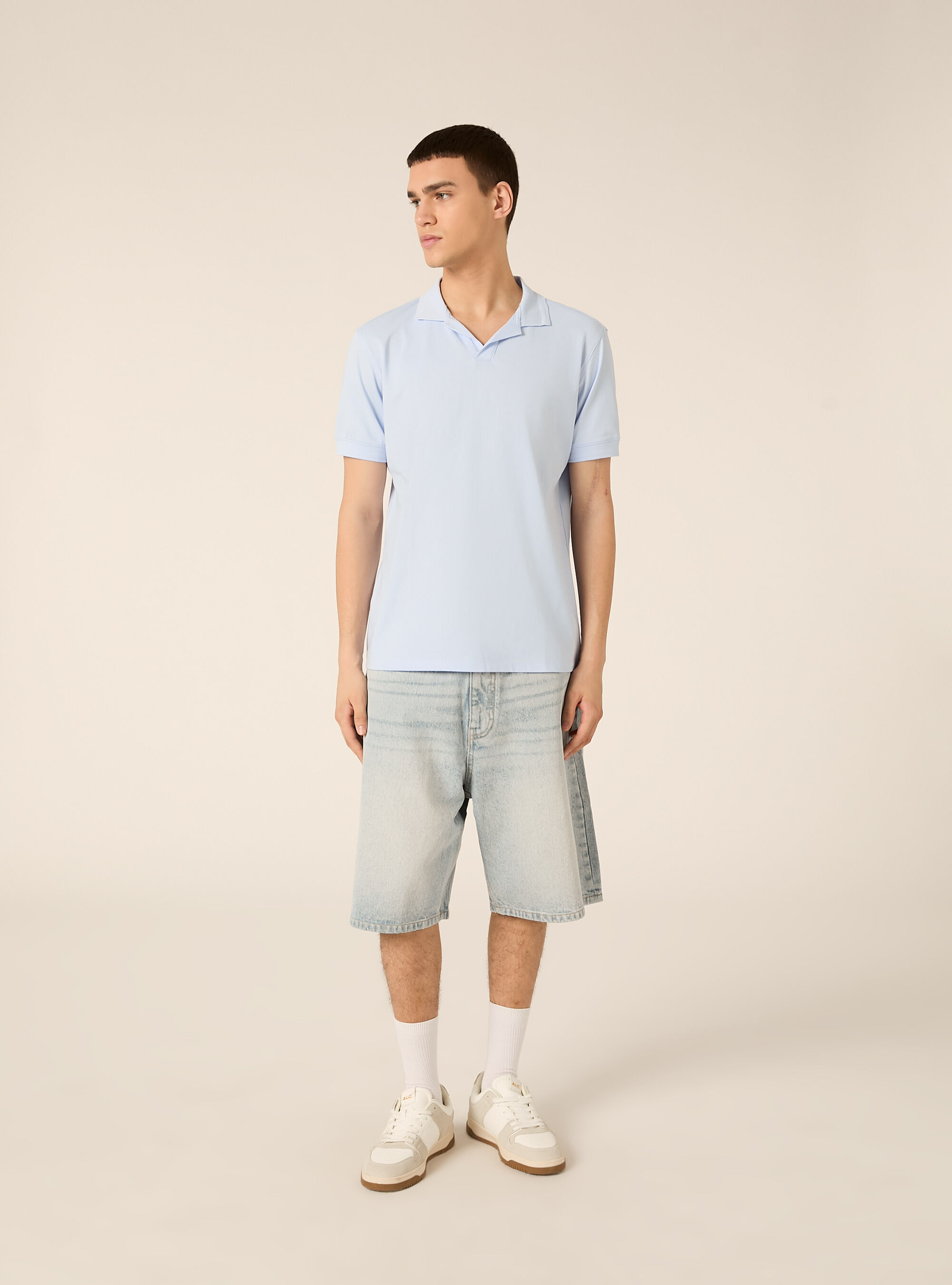 Polo AIRes in piquet stretch