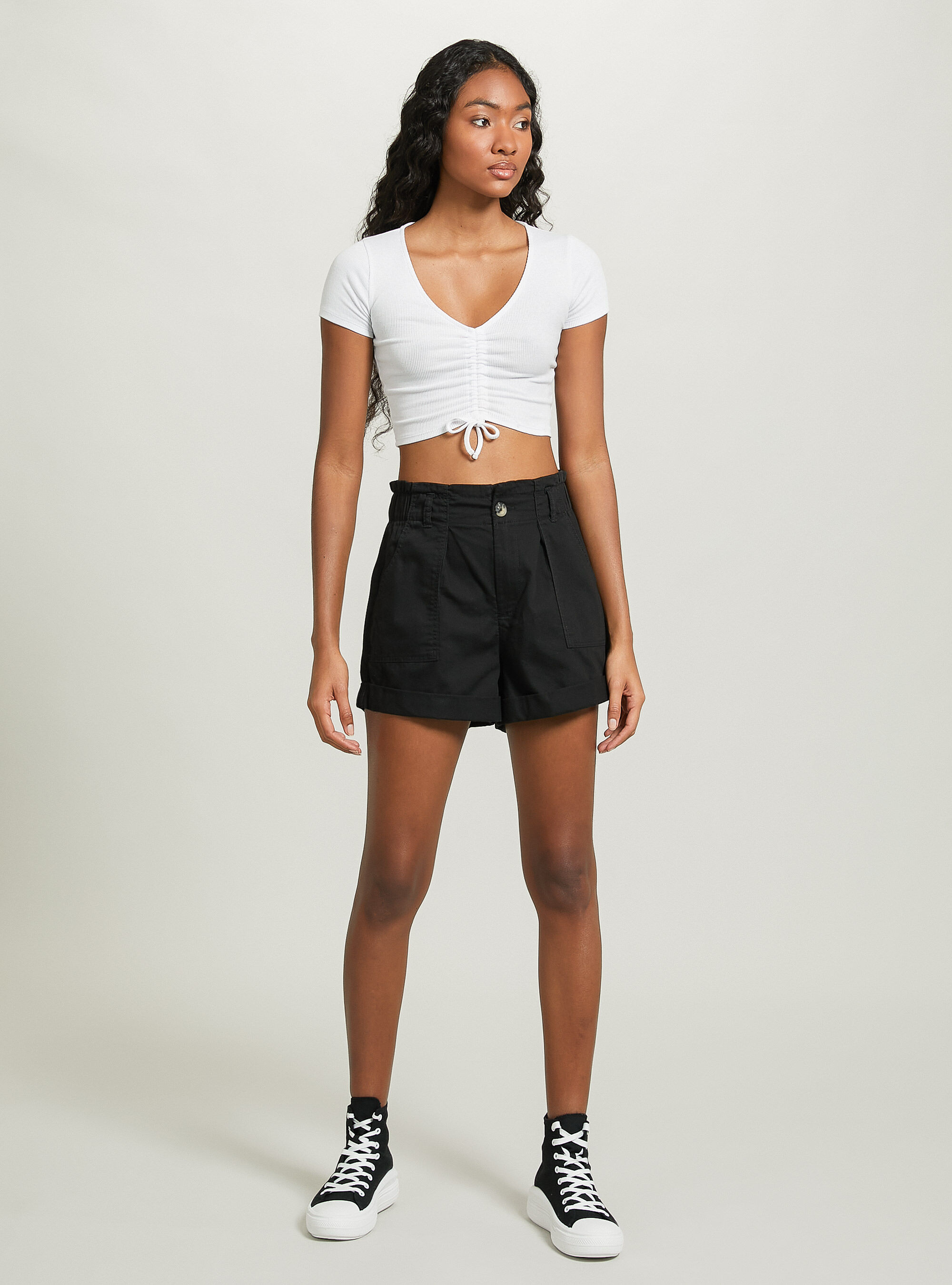 Cargo shorts, BK1 BLACK