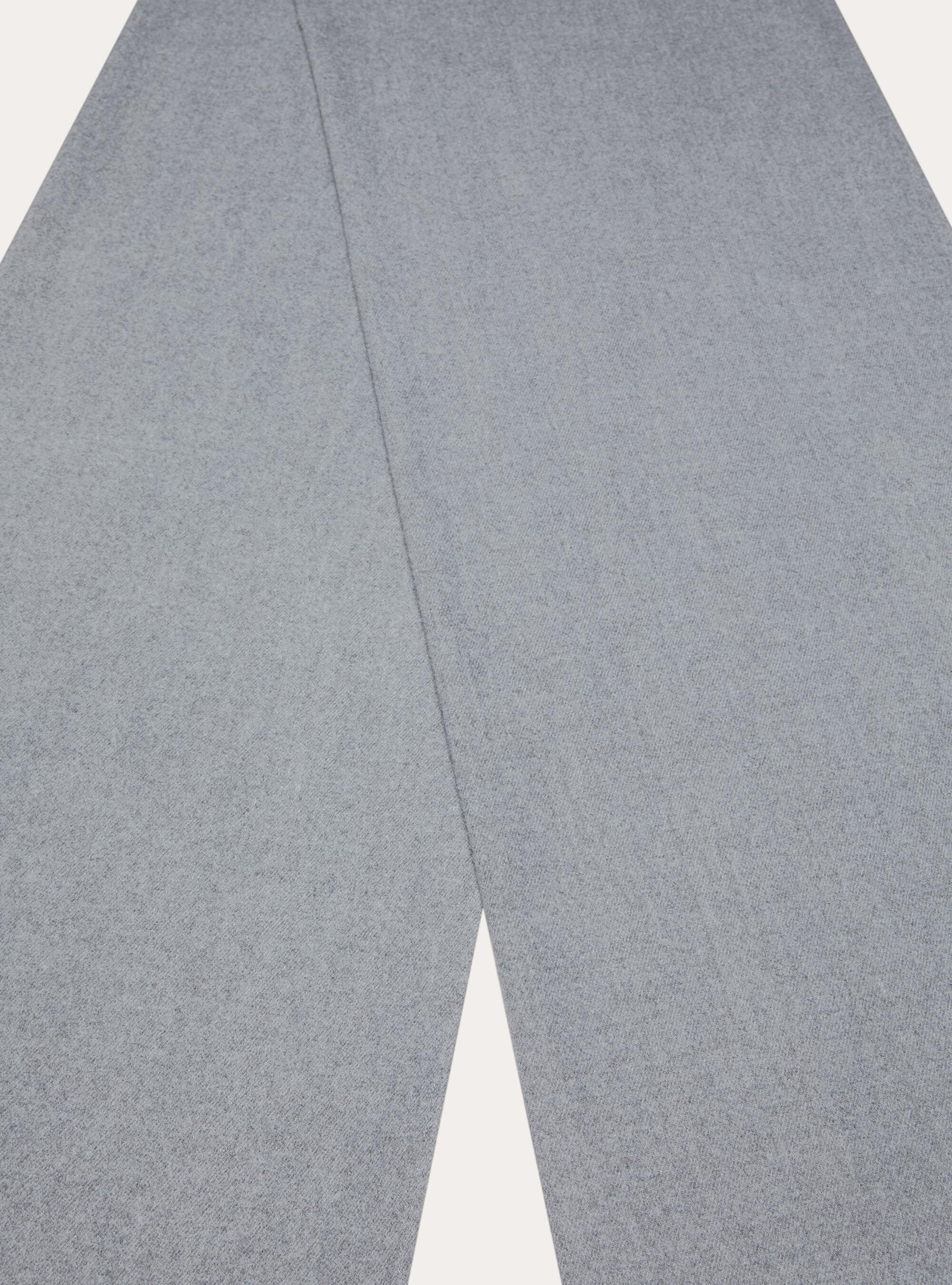 Bufanda b&aacute;sica con flecos, MGY1 GREY MEL DARK