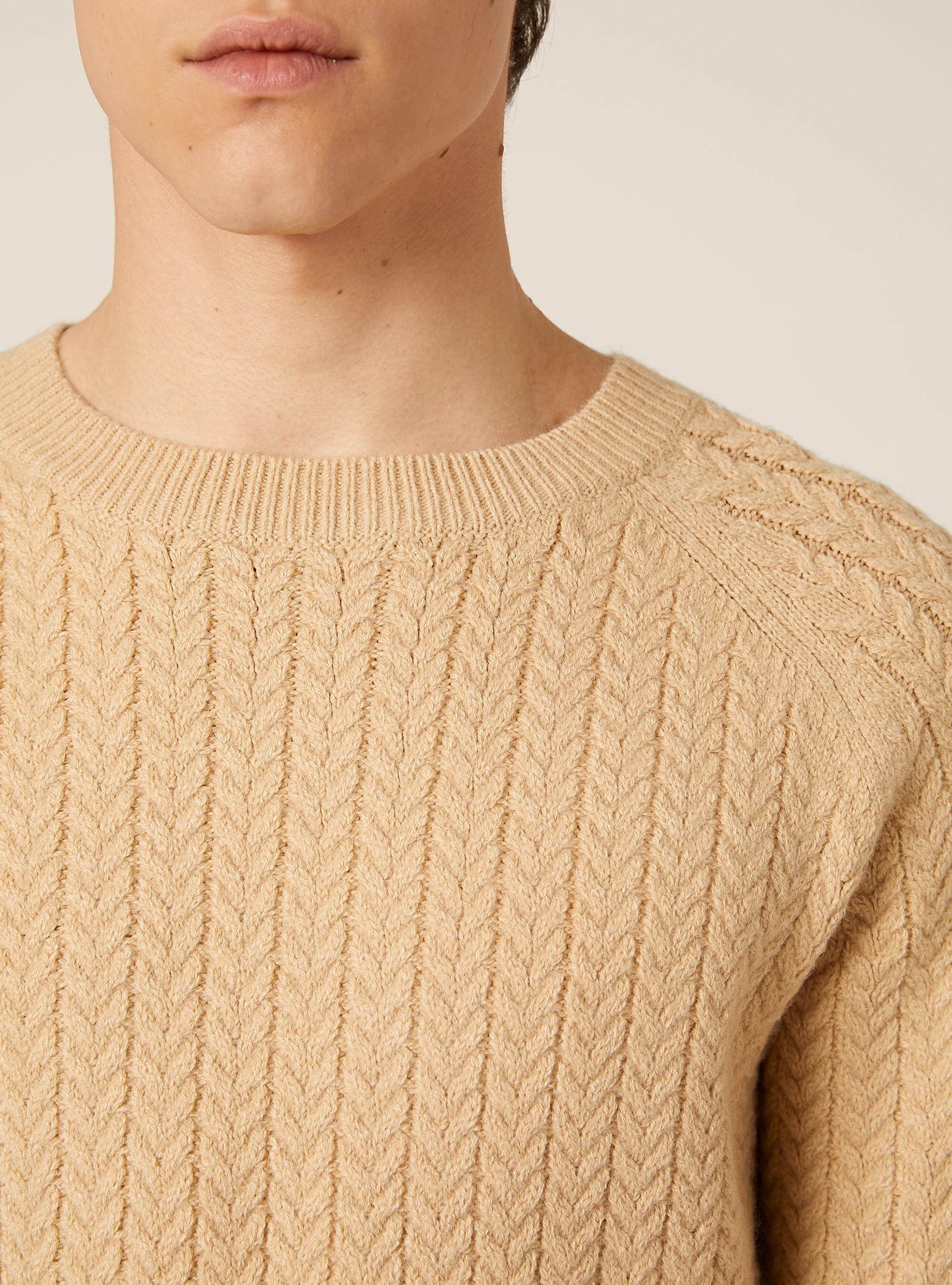 Maglione girocollo, TB2 TOBACCO MEDIUM