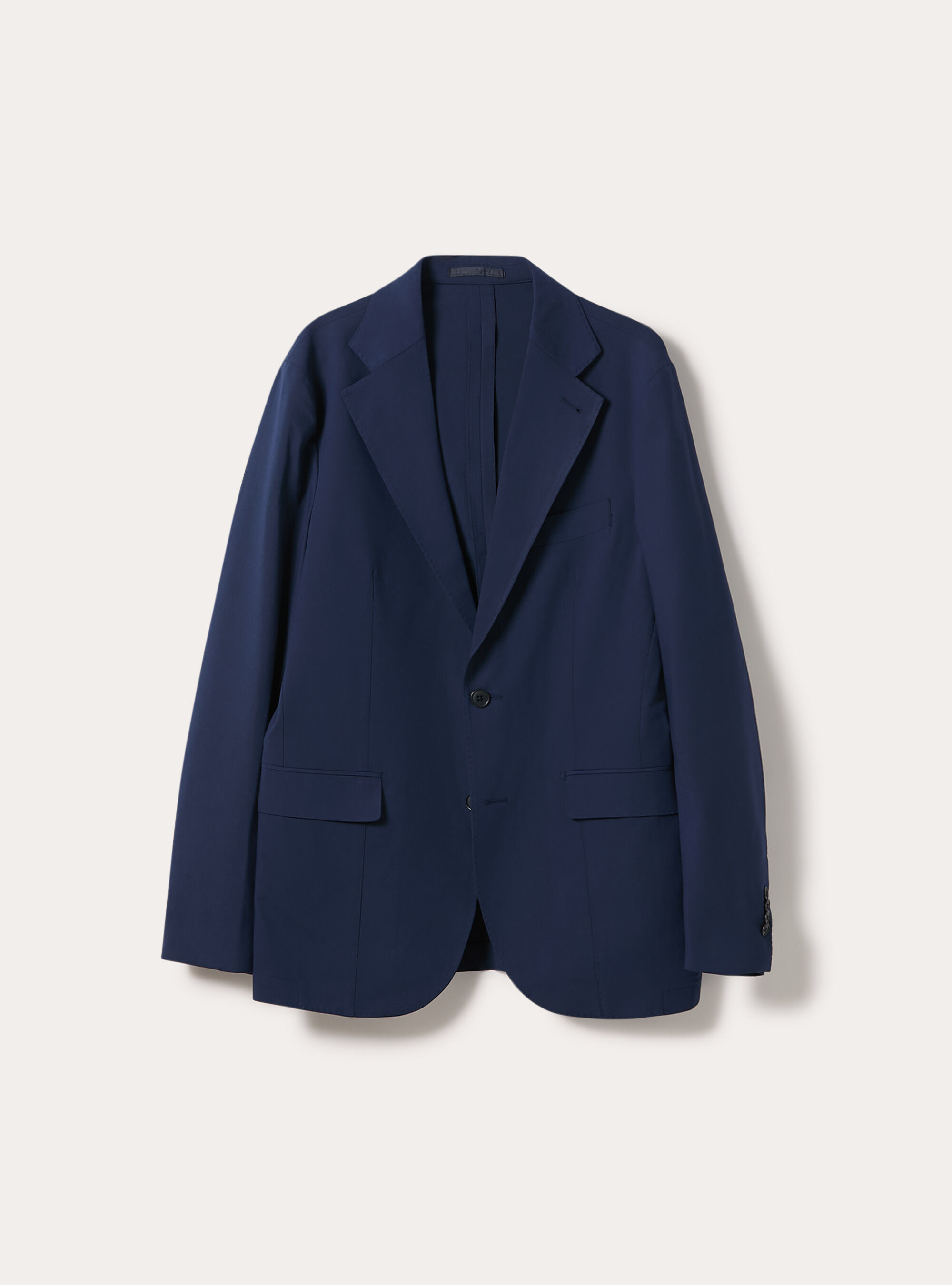 Single-breasted suit jacket, BL2 BLUE MEDIUM