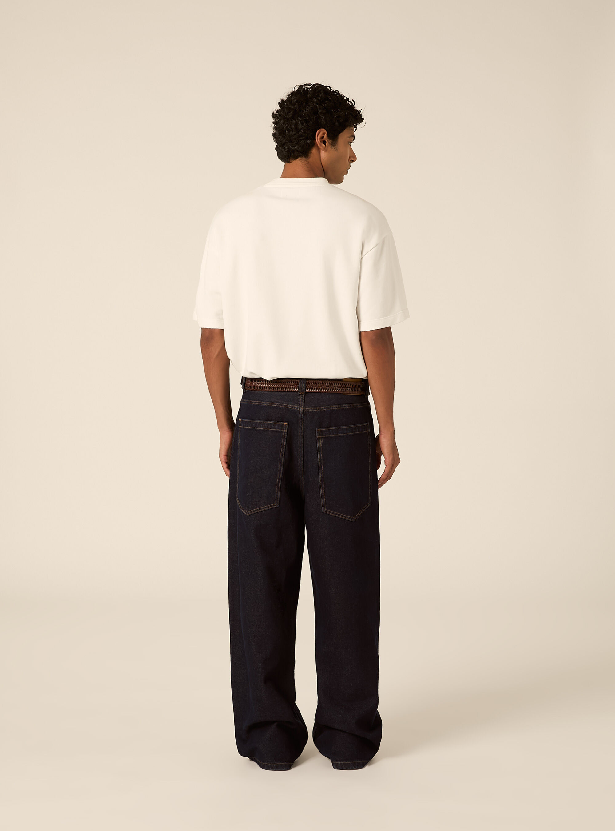 Jeans super baggy, D001 DEEP BLUE