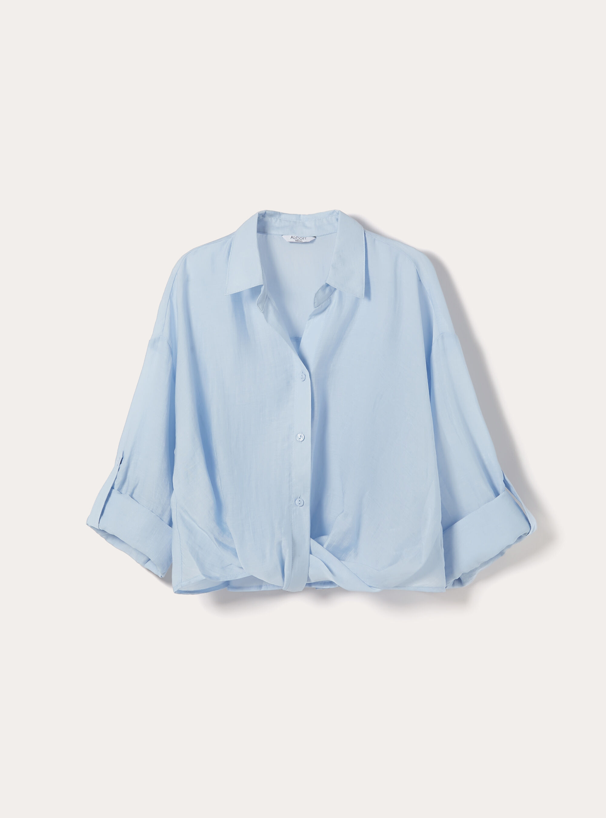Lightweight Oversized Shirt, AZ2 AZURE MEDIUM