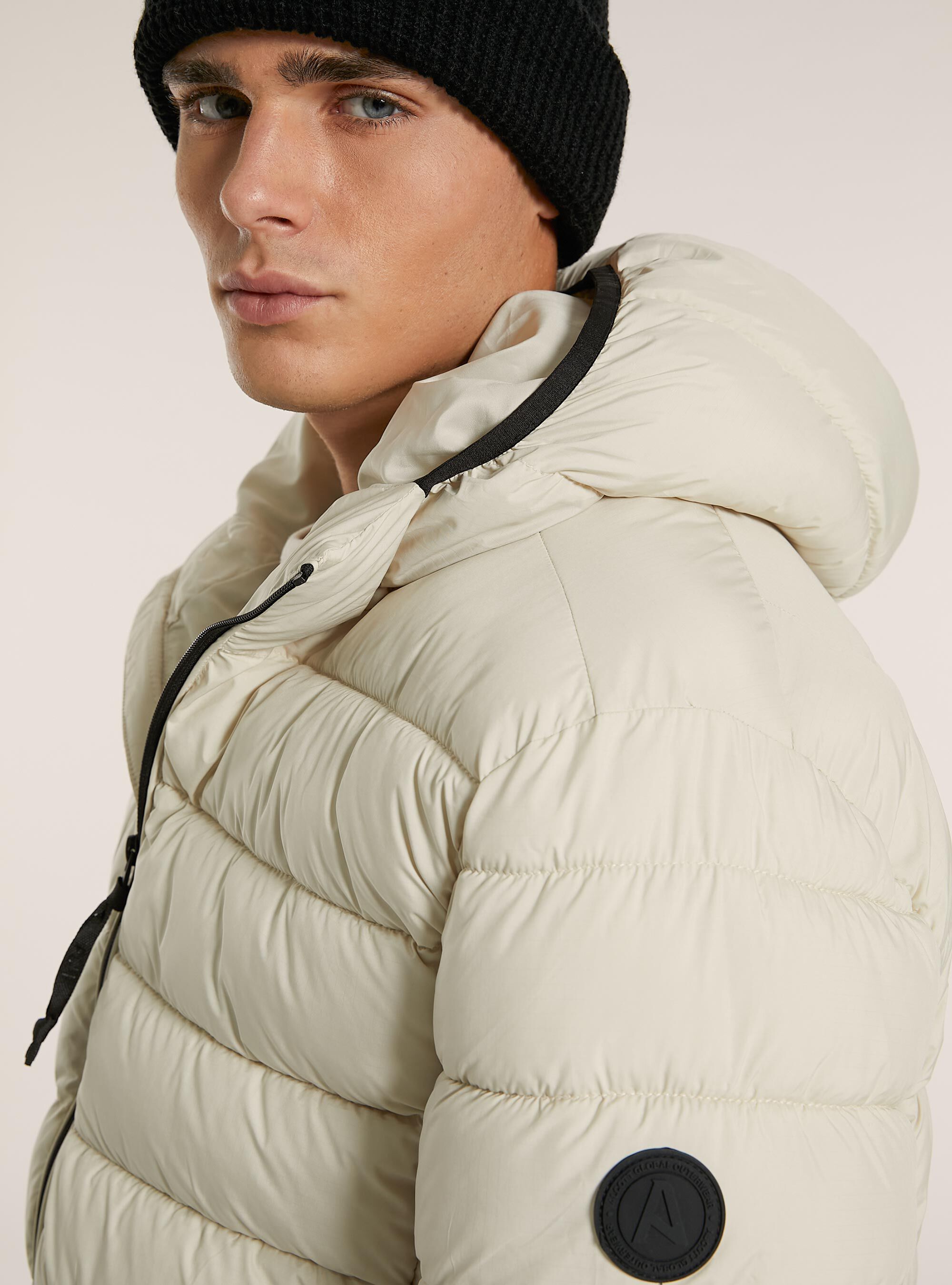 Jacket with recycled padding, CR3 CREAM LIGHT
