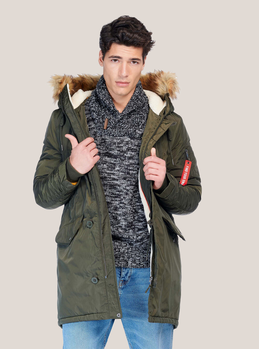 Parka Hood Giaccone Alcott Giubbotto Tipo Parka Con Cappuccio