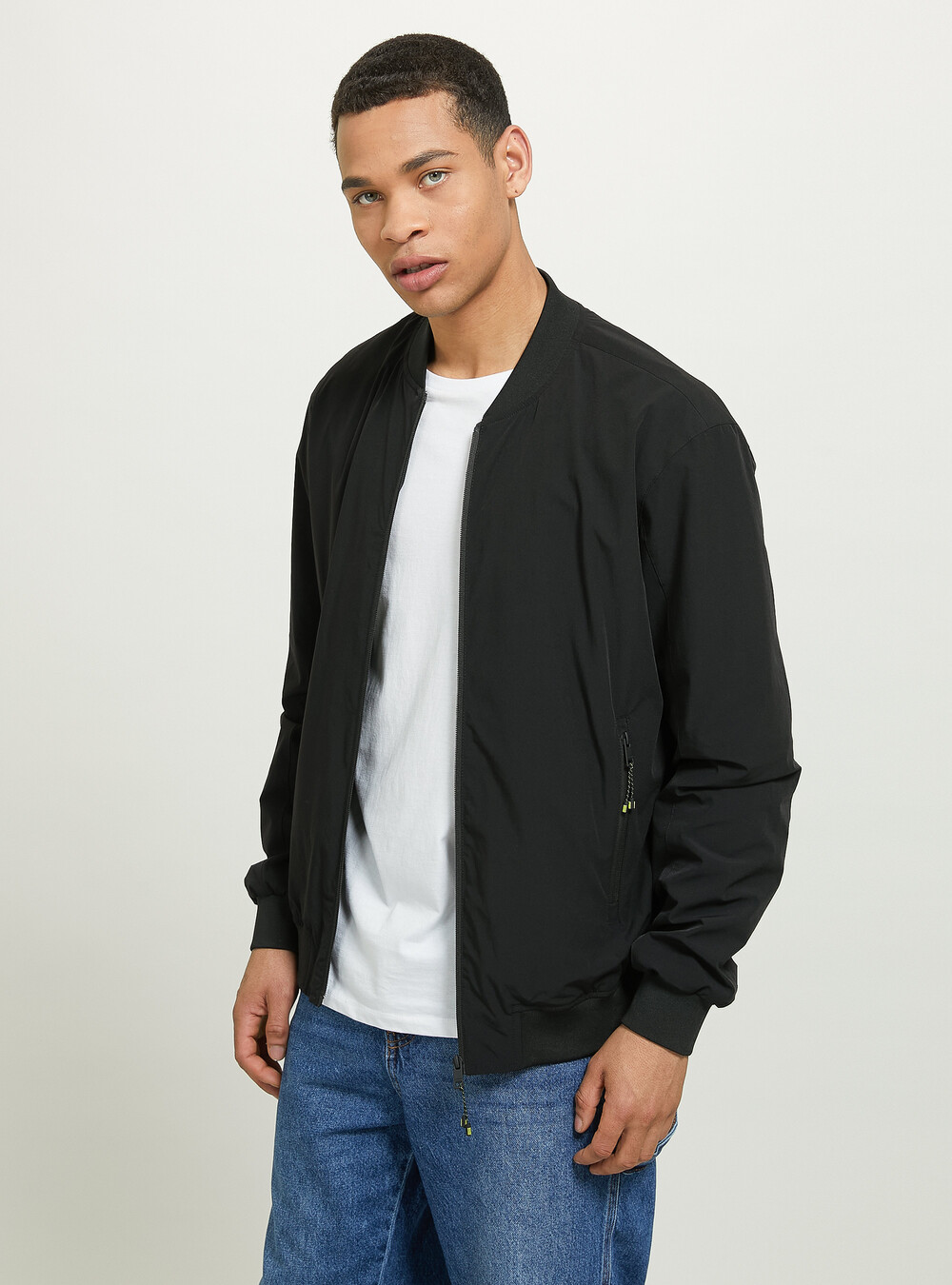 Jacket with ribbed details | Alcott | Men's Jackets
