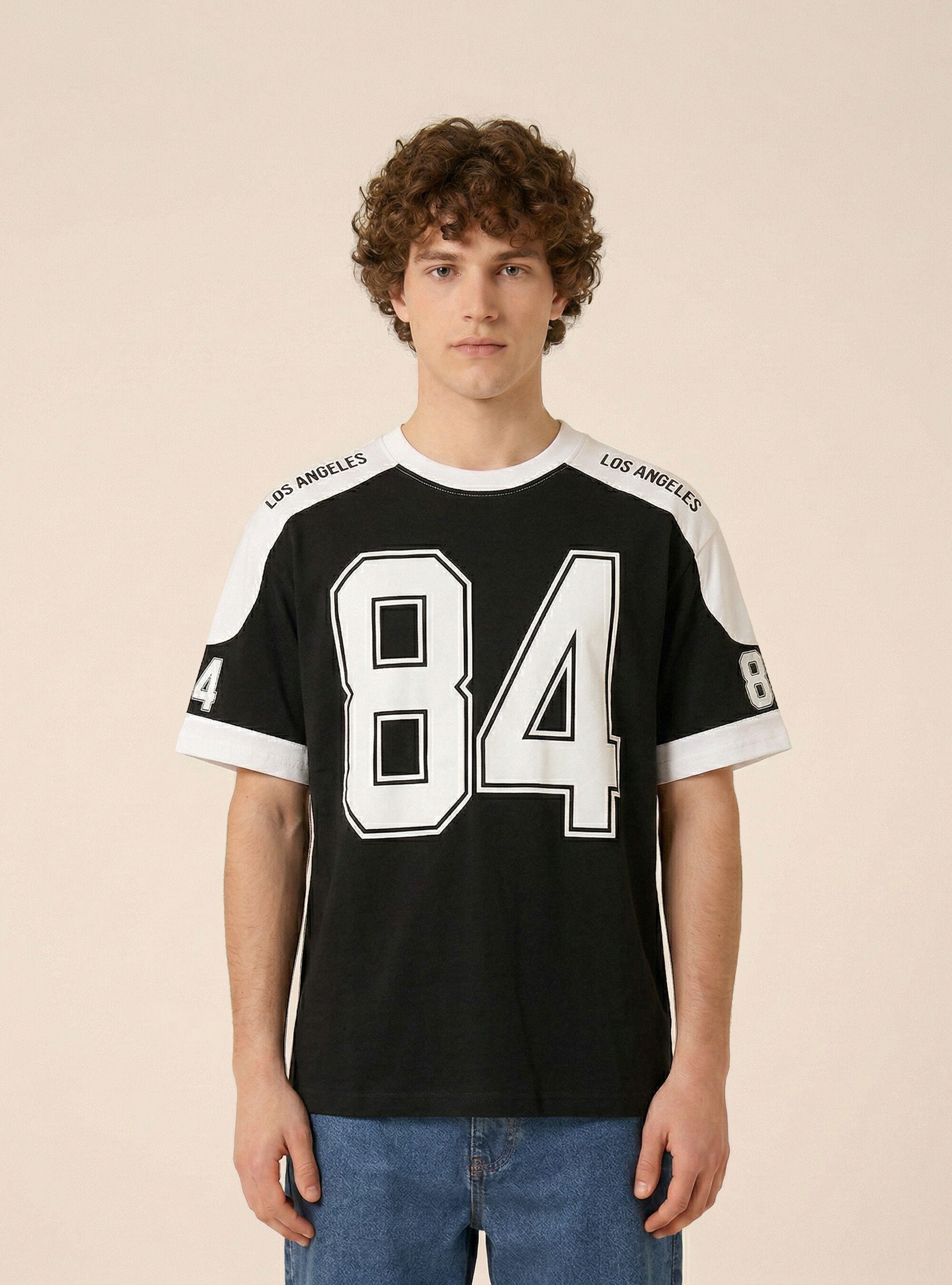 T-shirt con stampa numero