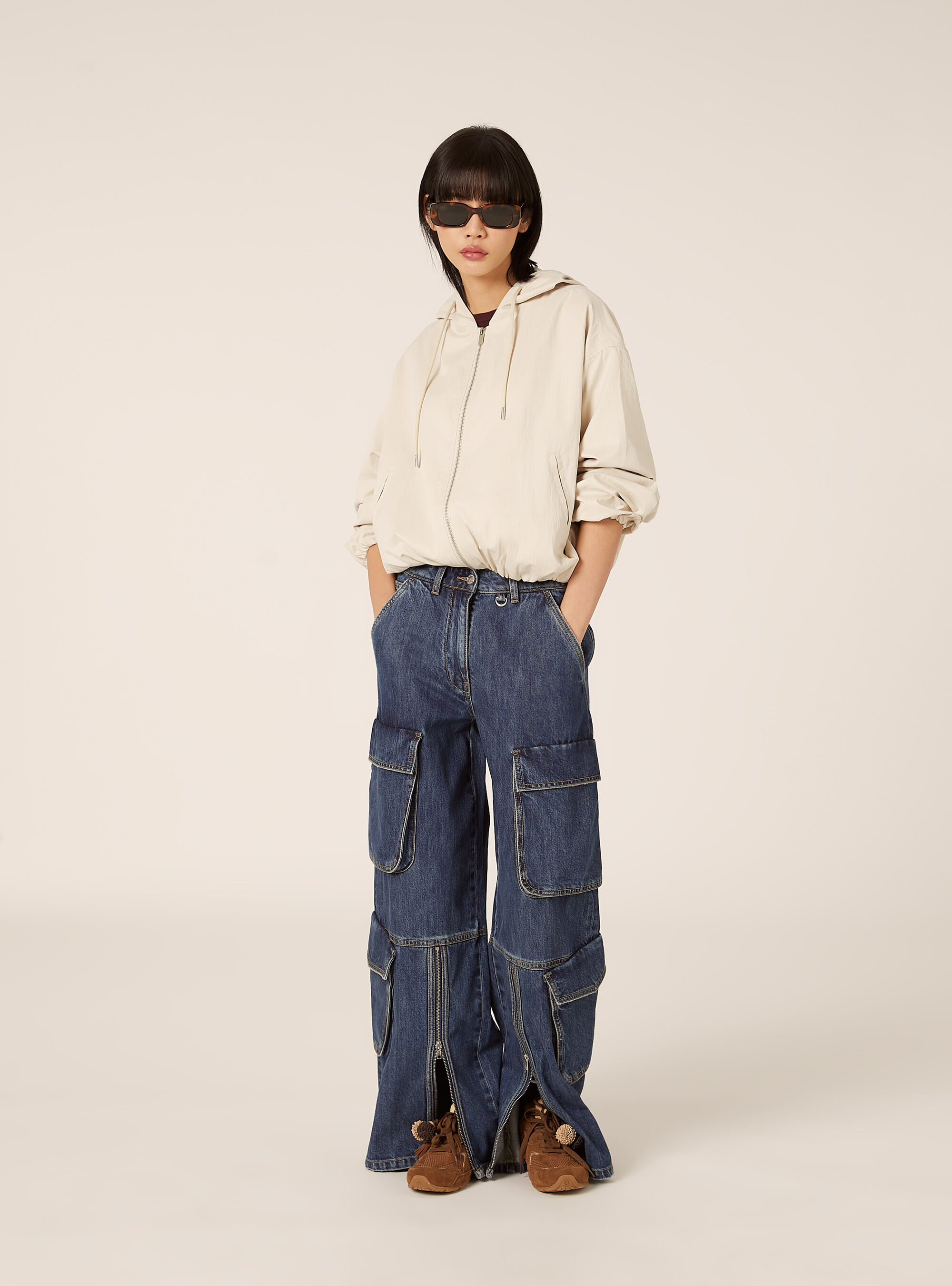 Giacca cappuccio balloon fit