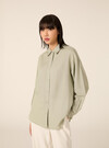 Linen-blend shirt, SG3 SAGE LIGHT