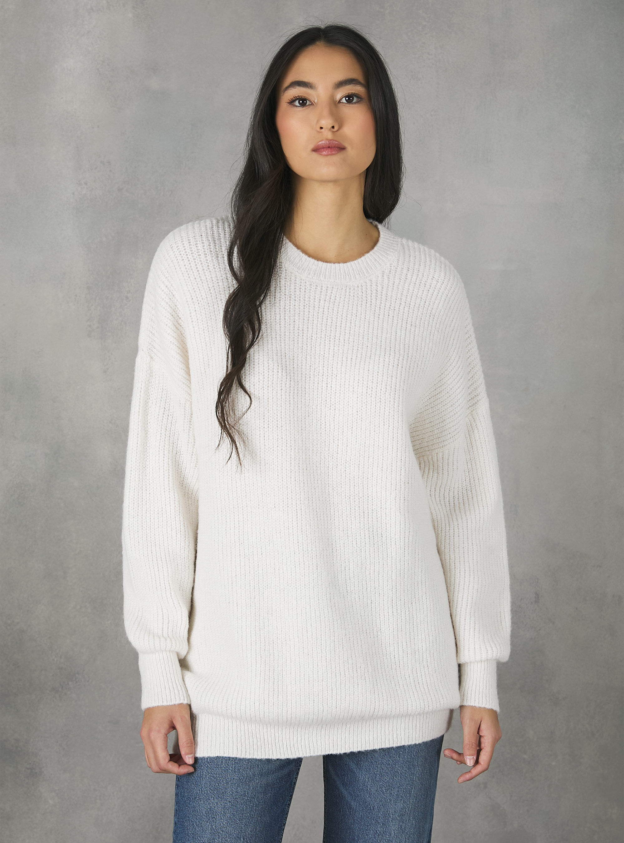 Pullover oversize a costa inglese Alcott Maglieria Donna