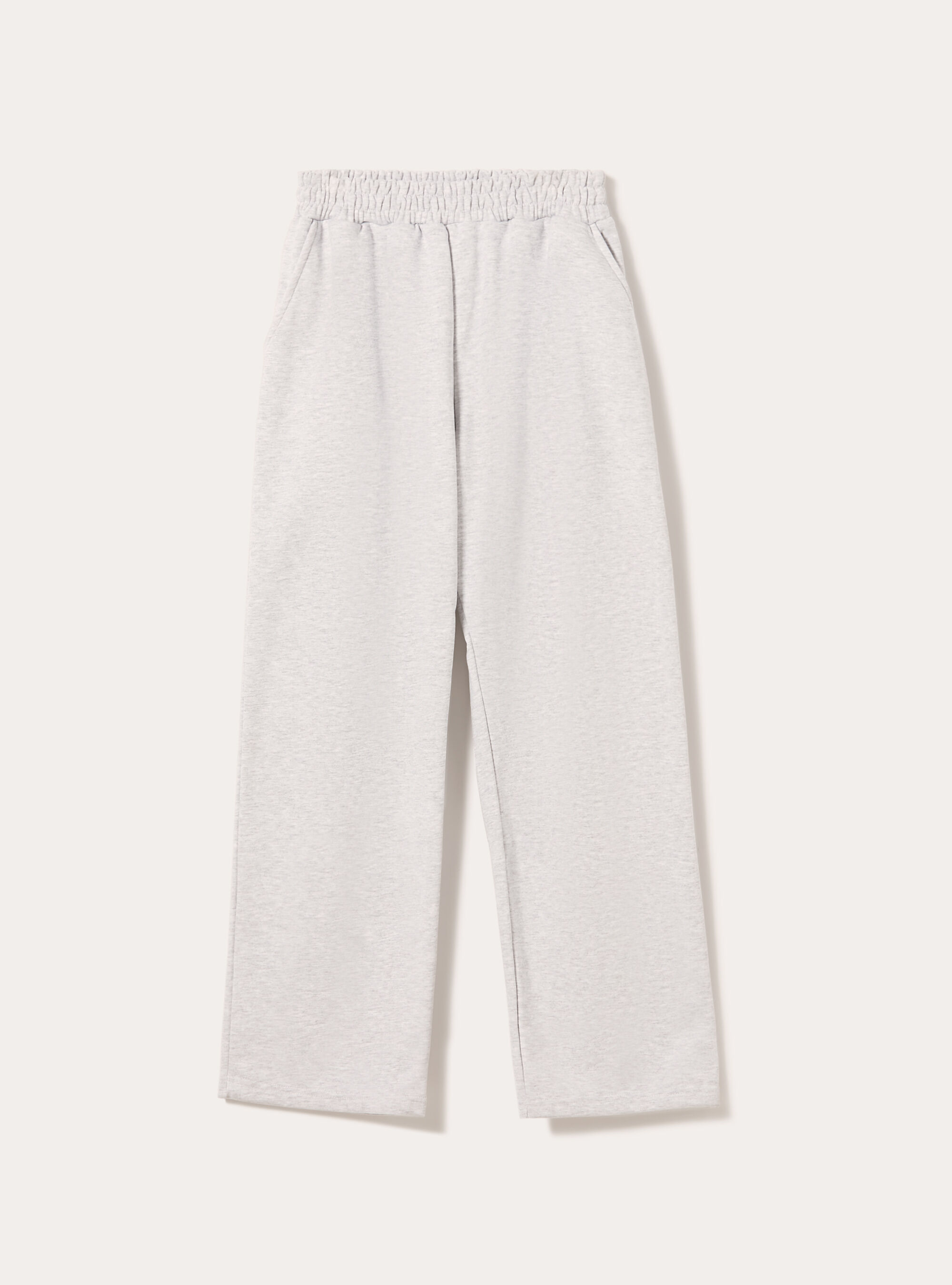 Pantalone in felpa loose fit, MGY3 GREY MEL LIGHT