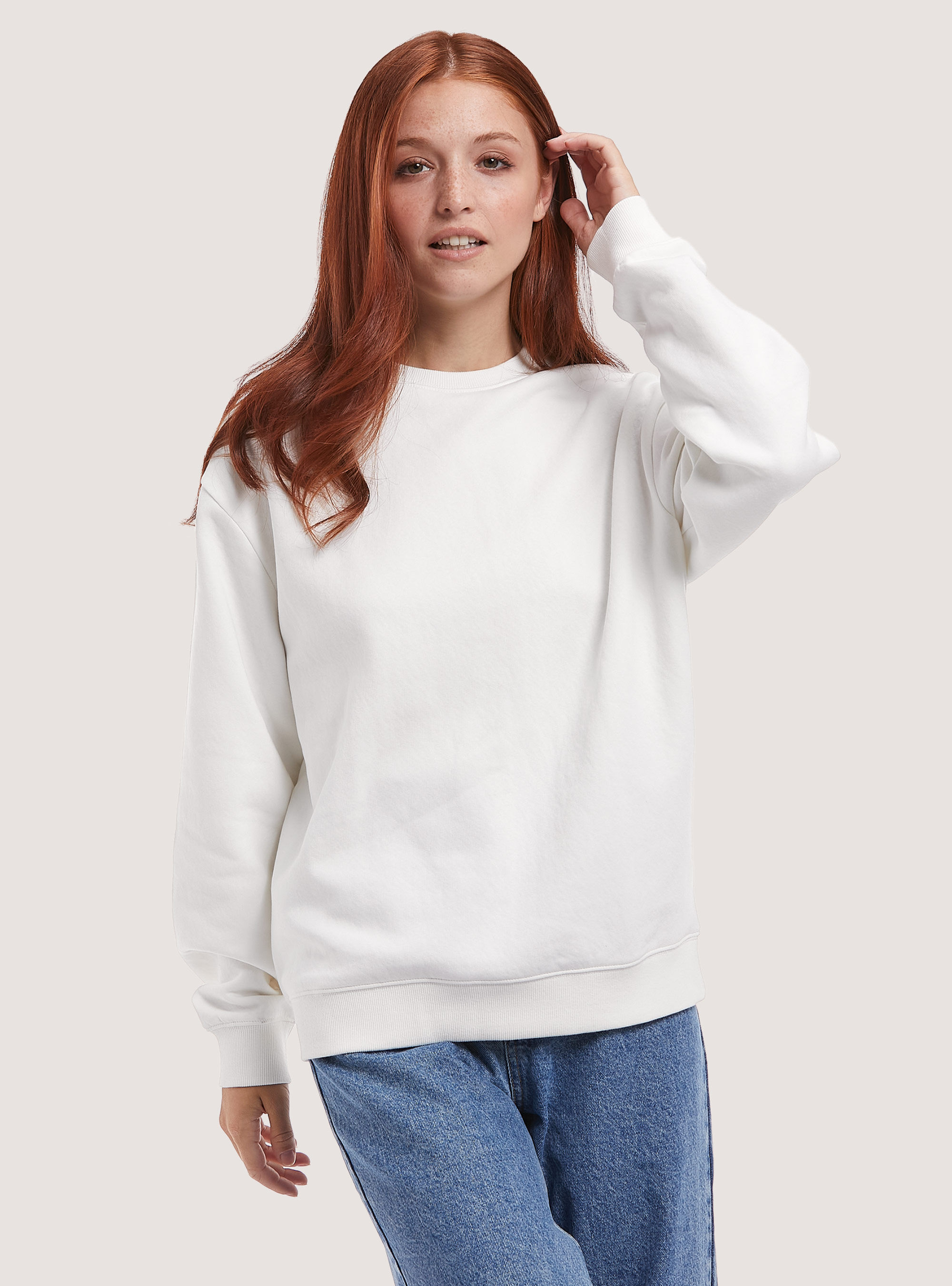 Plain cotton sale sweatshirts