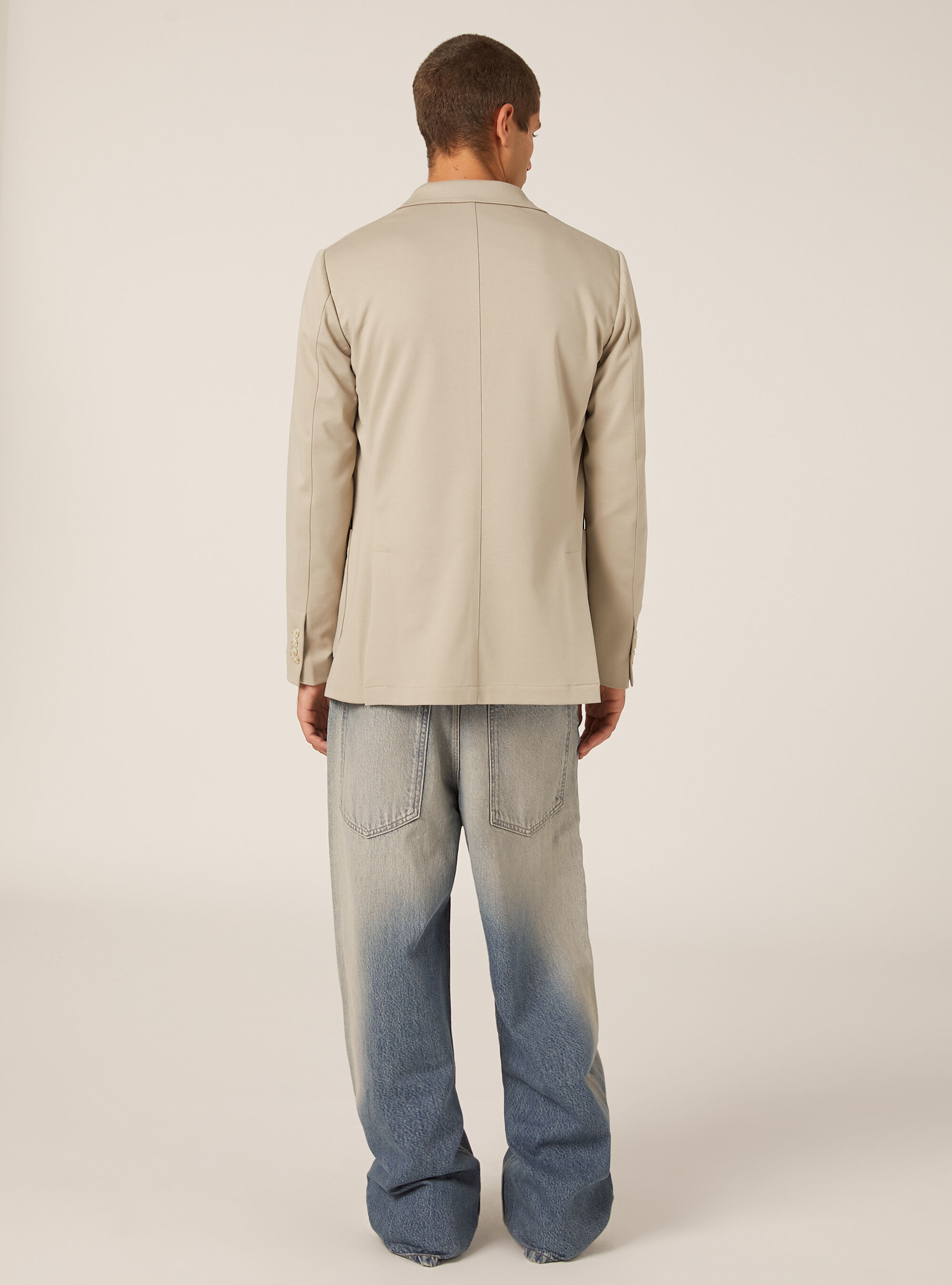 Jersey jacket, CR2 CREAM MEDIUM