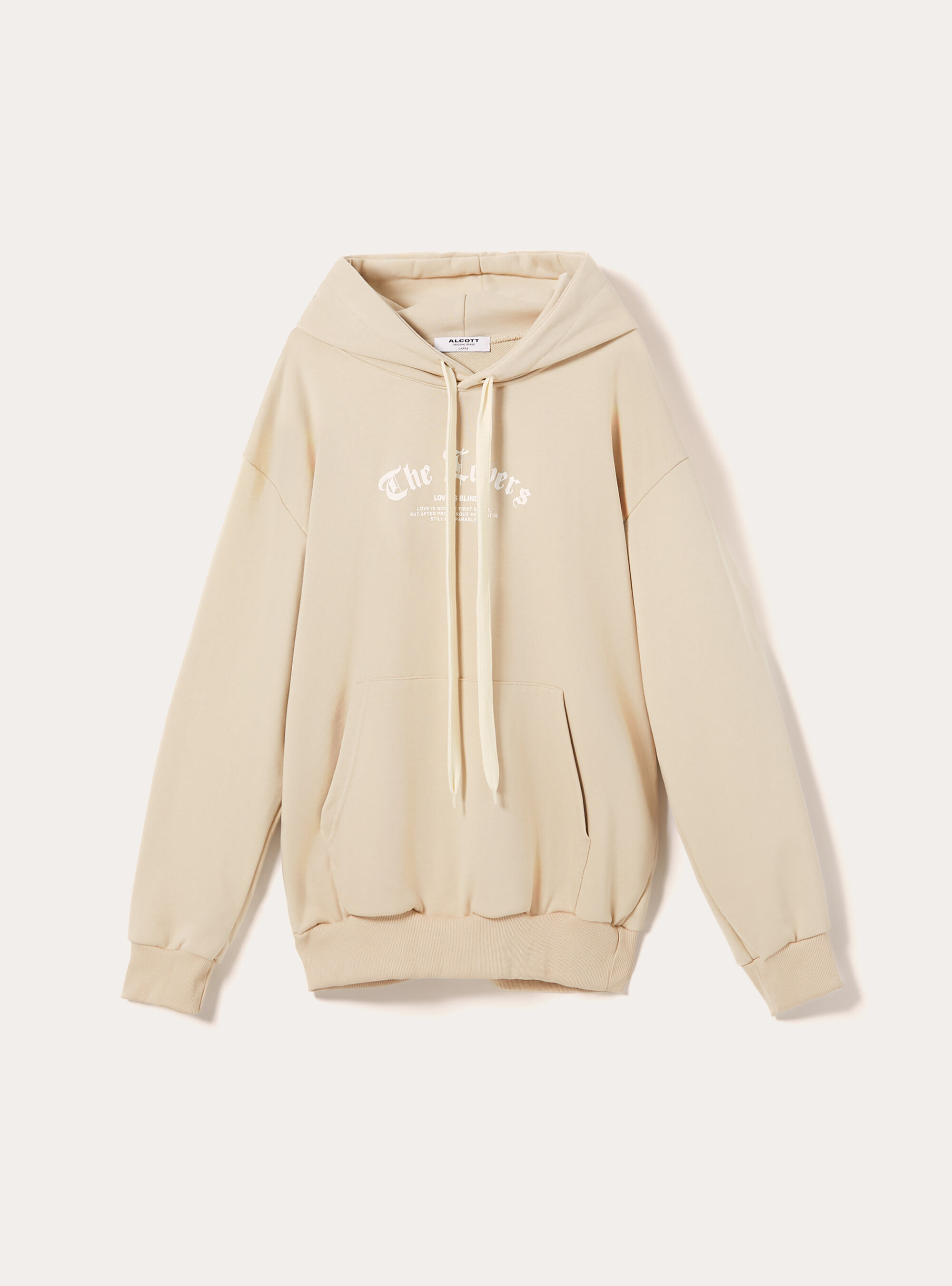 POP STATEMENT hoodie, BG3 BEIGE LIGHT