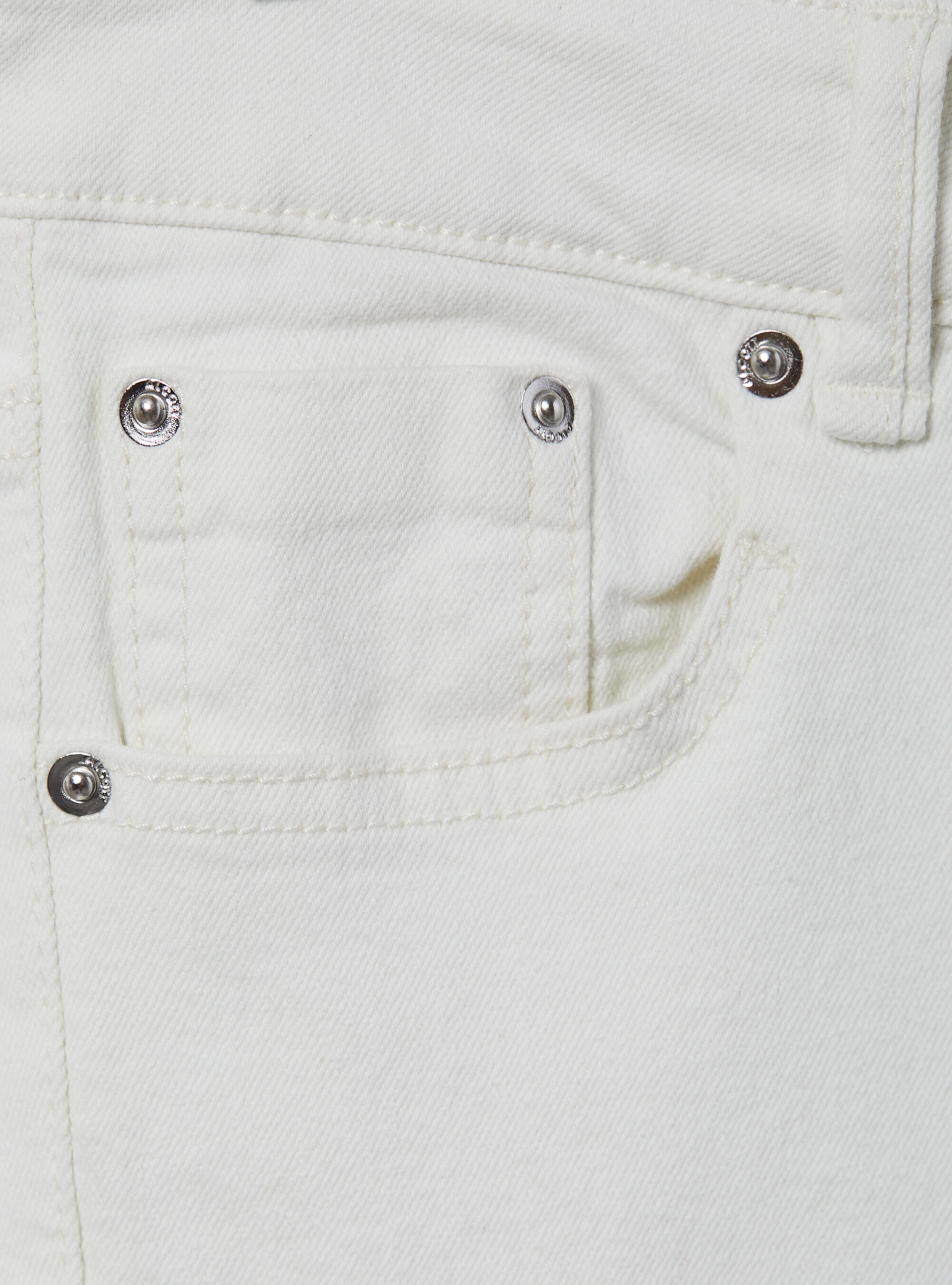 Stretch twill flare trousers, WH1 OFF WHITE