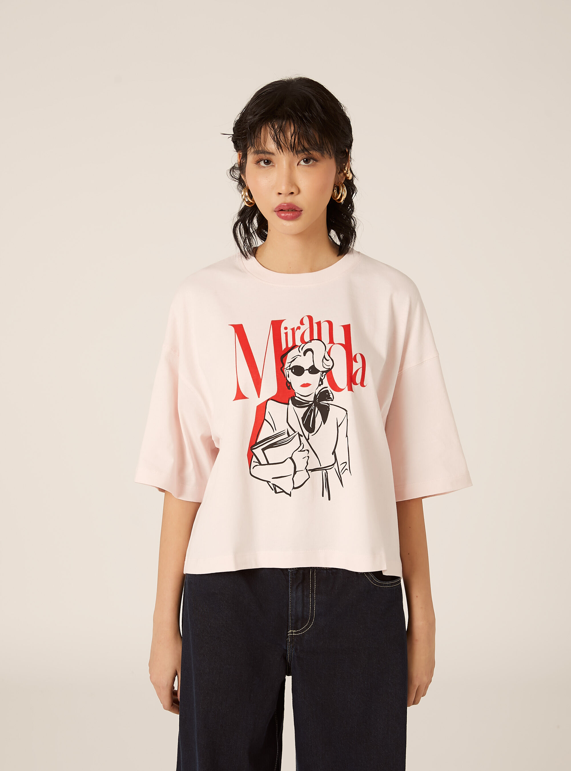 T-shirt over il diavolo veste prada