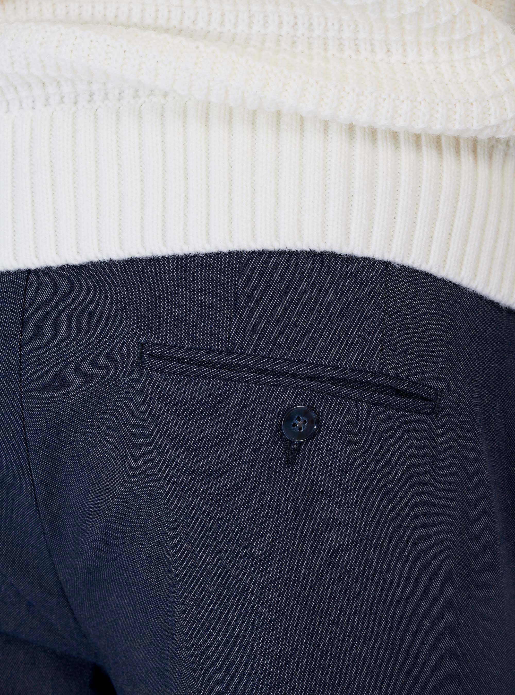 CHINO PANTS, C0223 BLUE