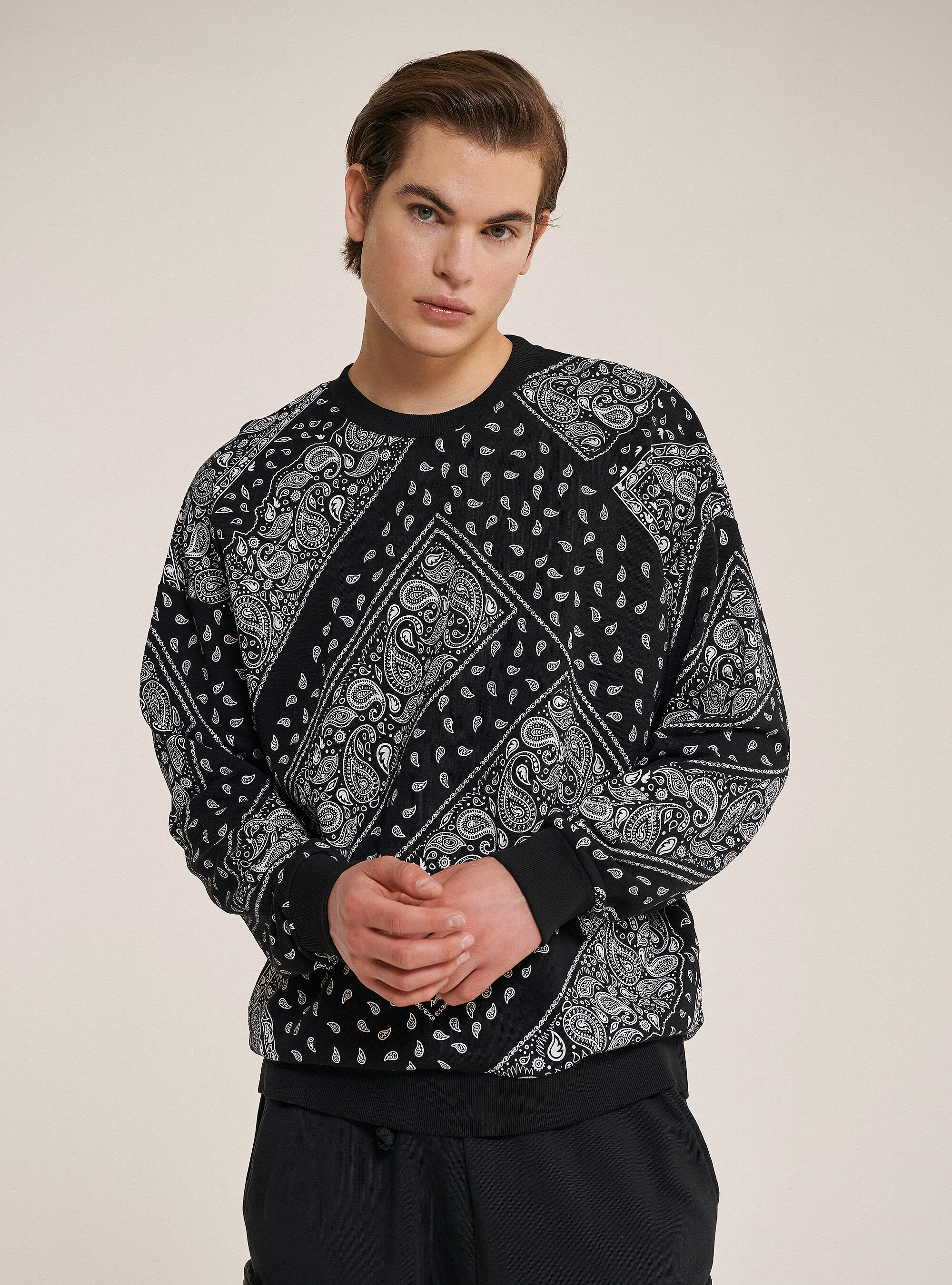 Sweatshirt Frontlogo Strass