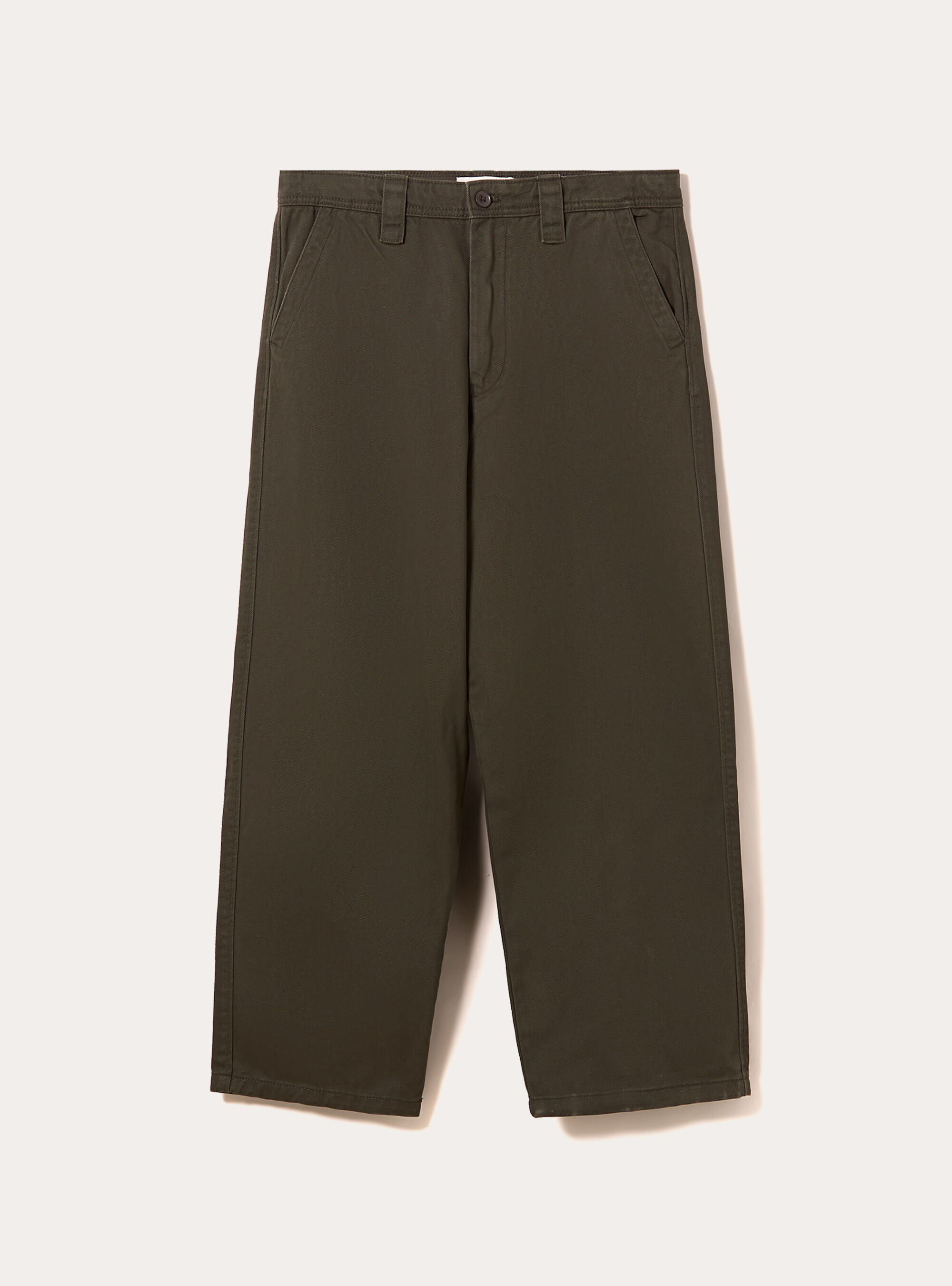 Chino in twill, KY1 KAKY DARK