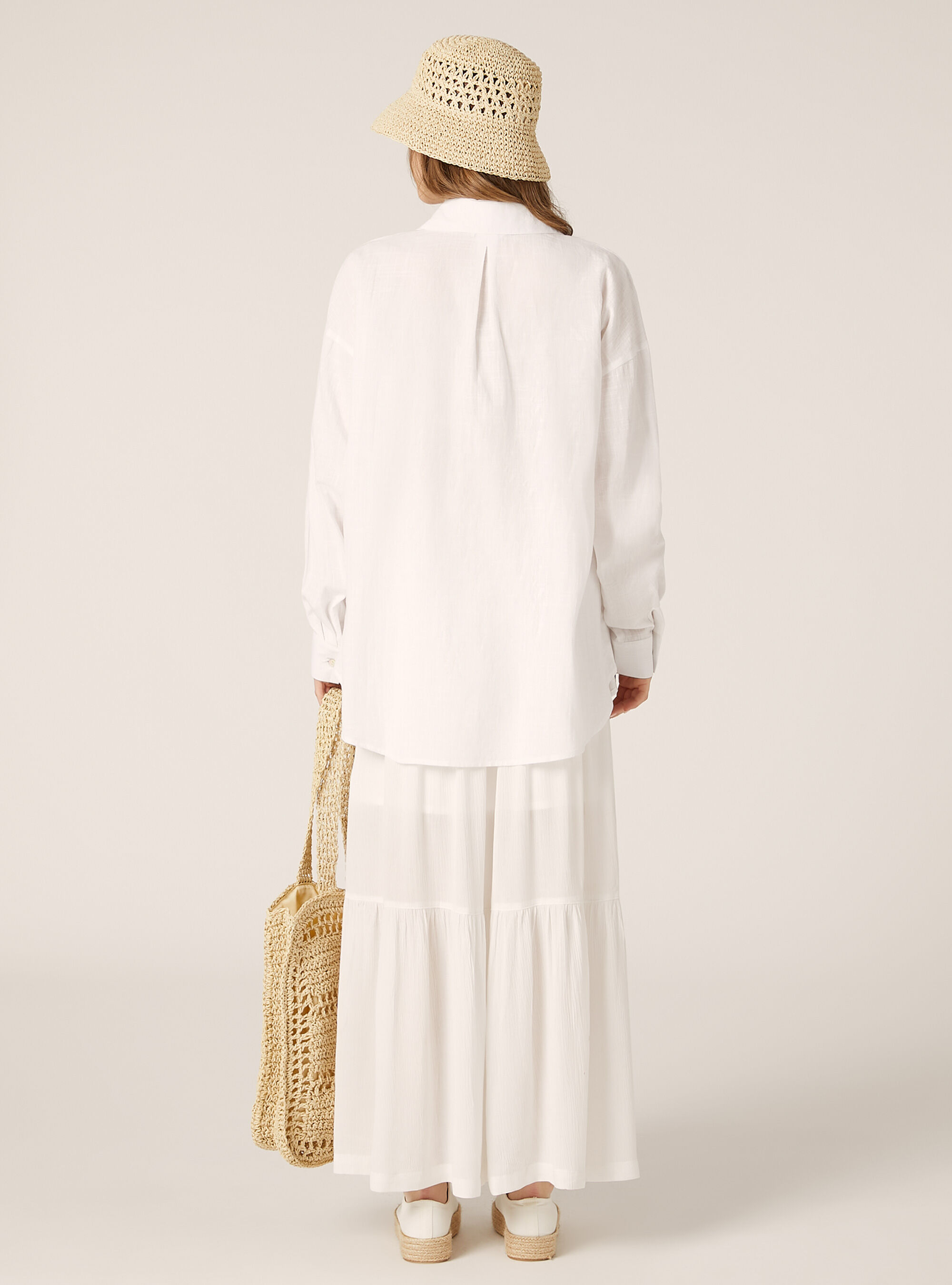 Hemd in &Uuml;bergr&ouml;&szlig;e mit Tasche, WH1 OFF WHITE