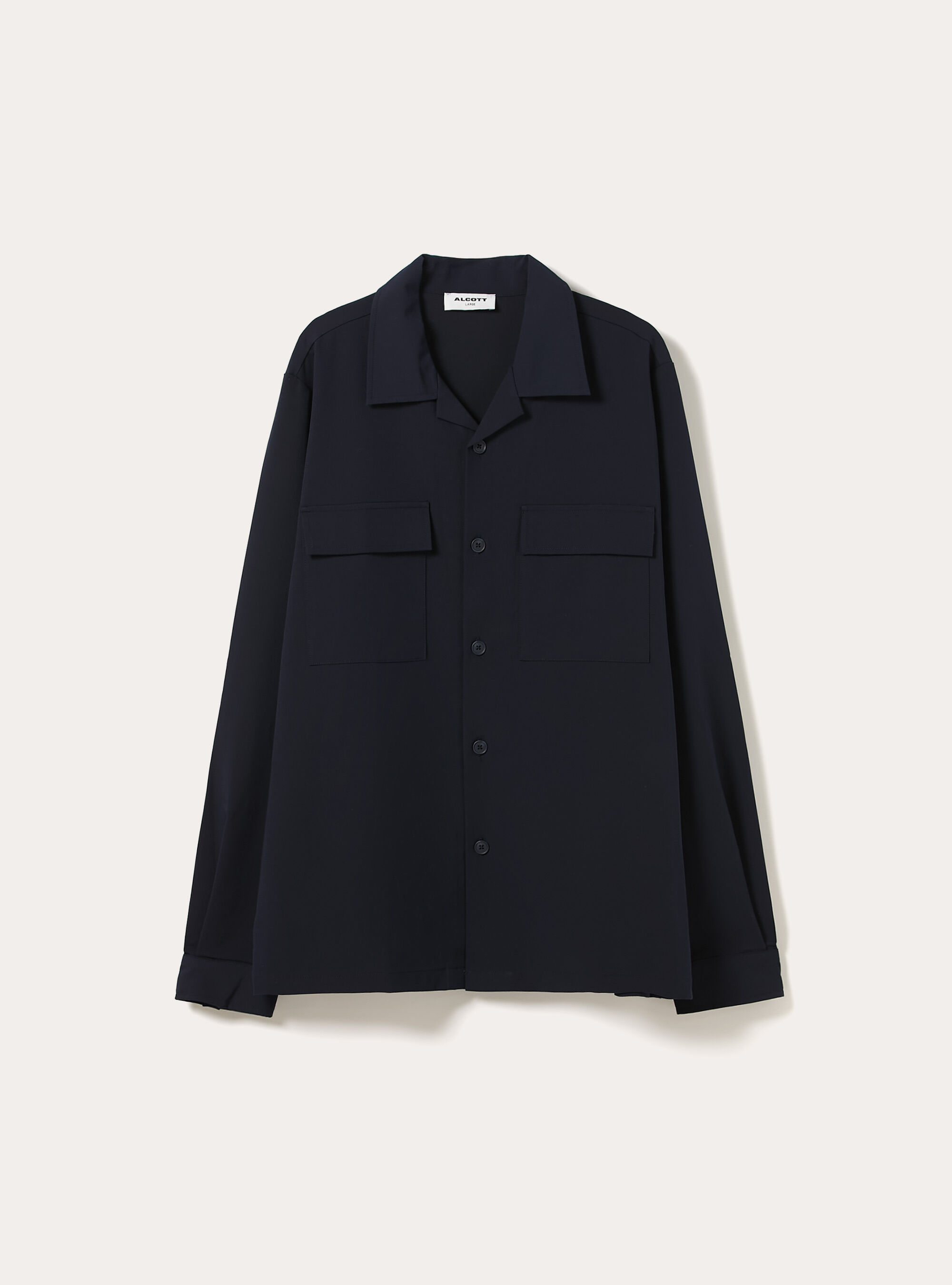 Camicia con tasconi, NA1 NAVY DARK